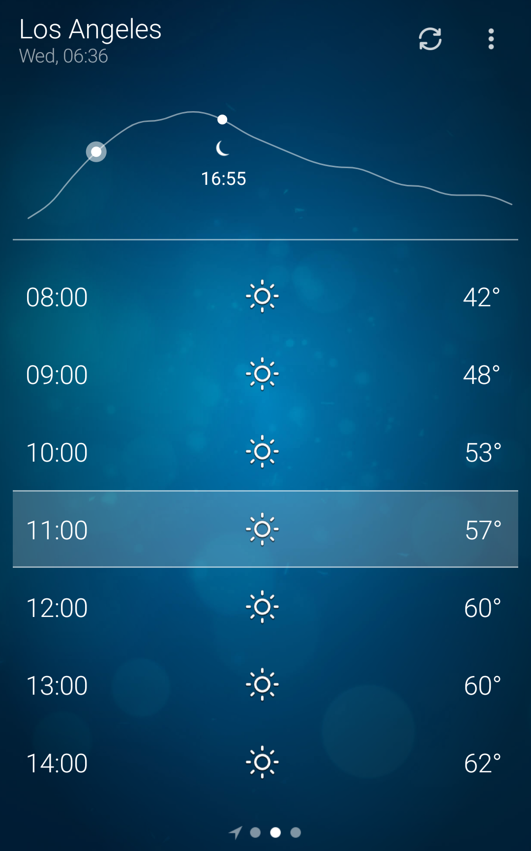اسکرین شات 4 برنامه Weather