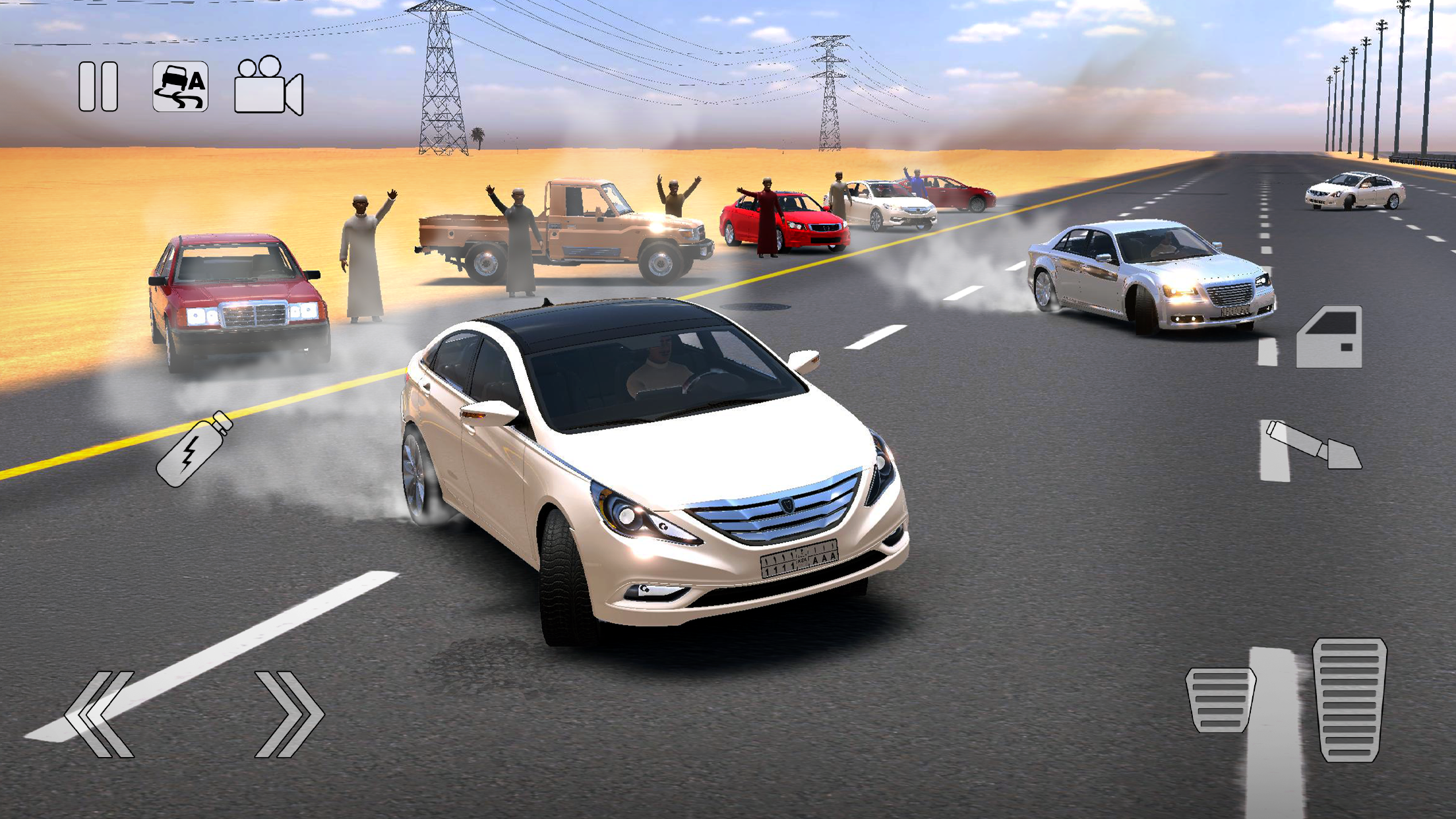 اسکرین شات 1 بازی Highway Drifter:Hajwala Online