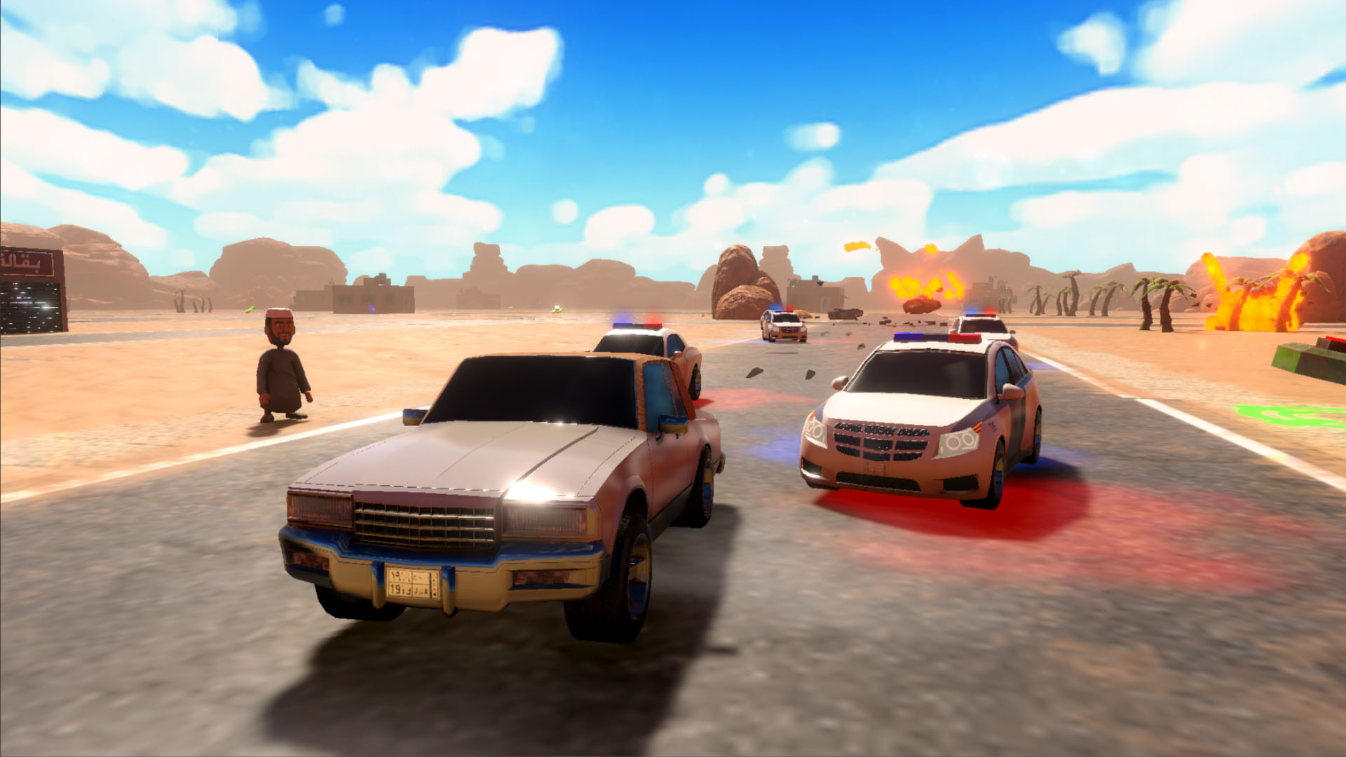 اسکرین شات 6 بازی Amer: Cop Pursuit