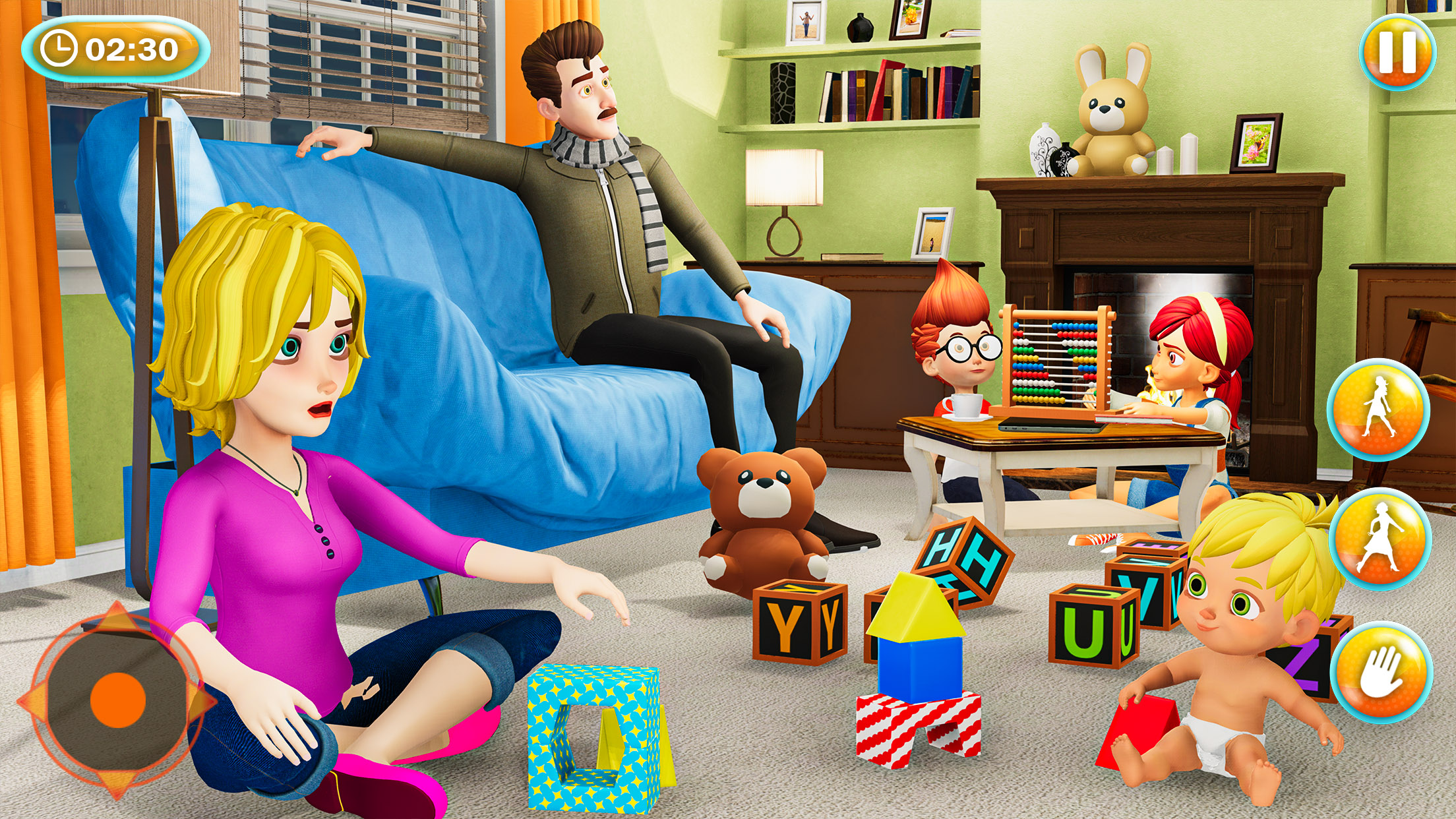 اسکرین شات 3 بازی Virtual Mother Family Sim 3D