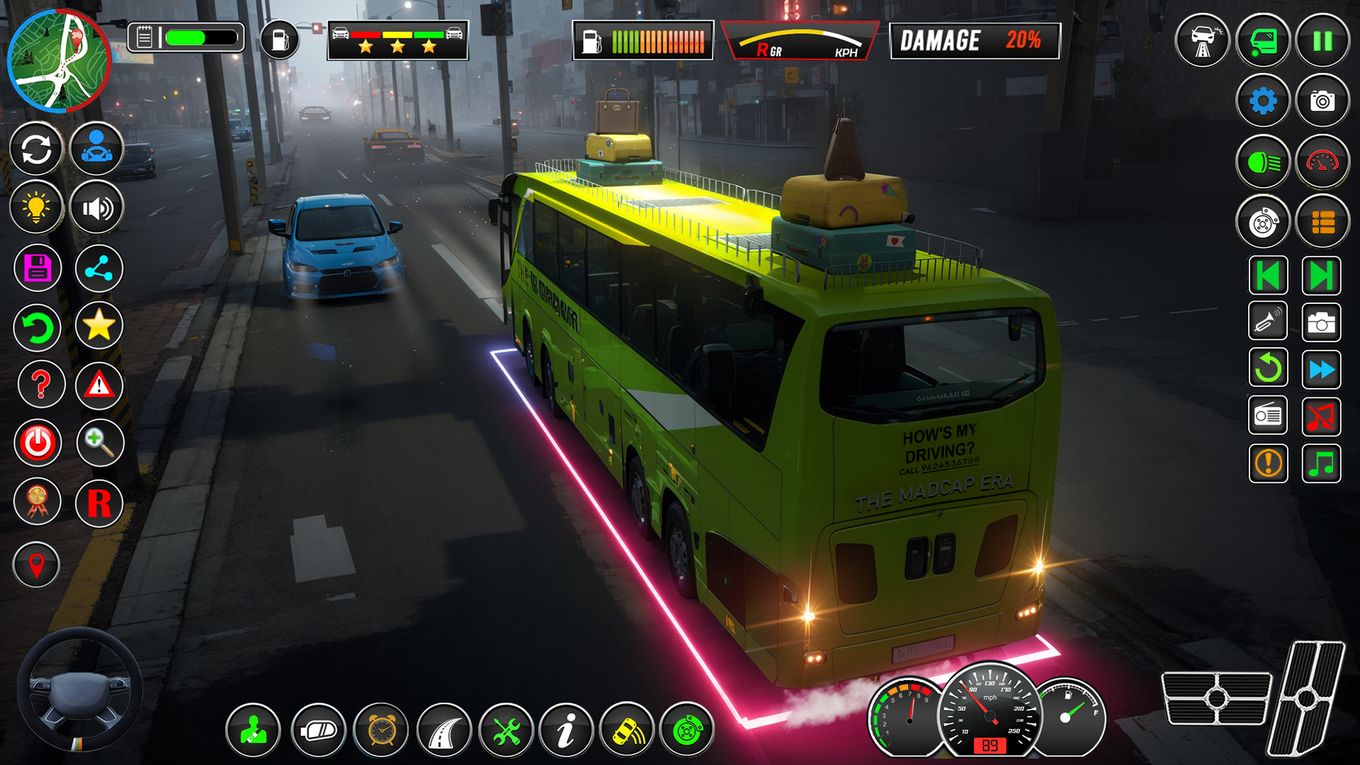 اسکرین شات 1 بازی Bus Simulator : Real Bus Games