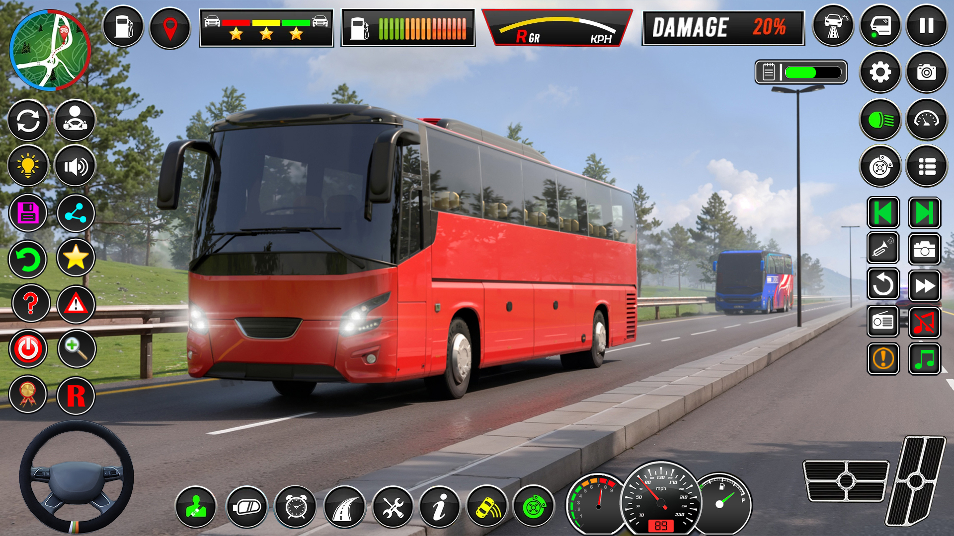 اسکرین شات 7 بازی Bus Simulator : Real Bus Games