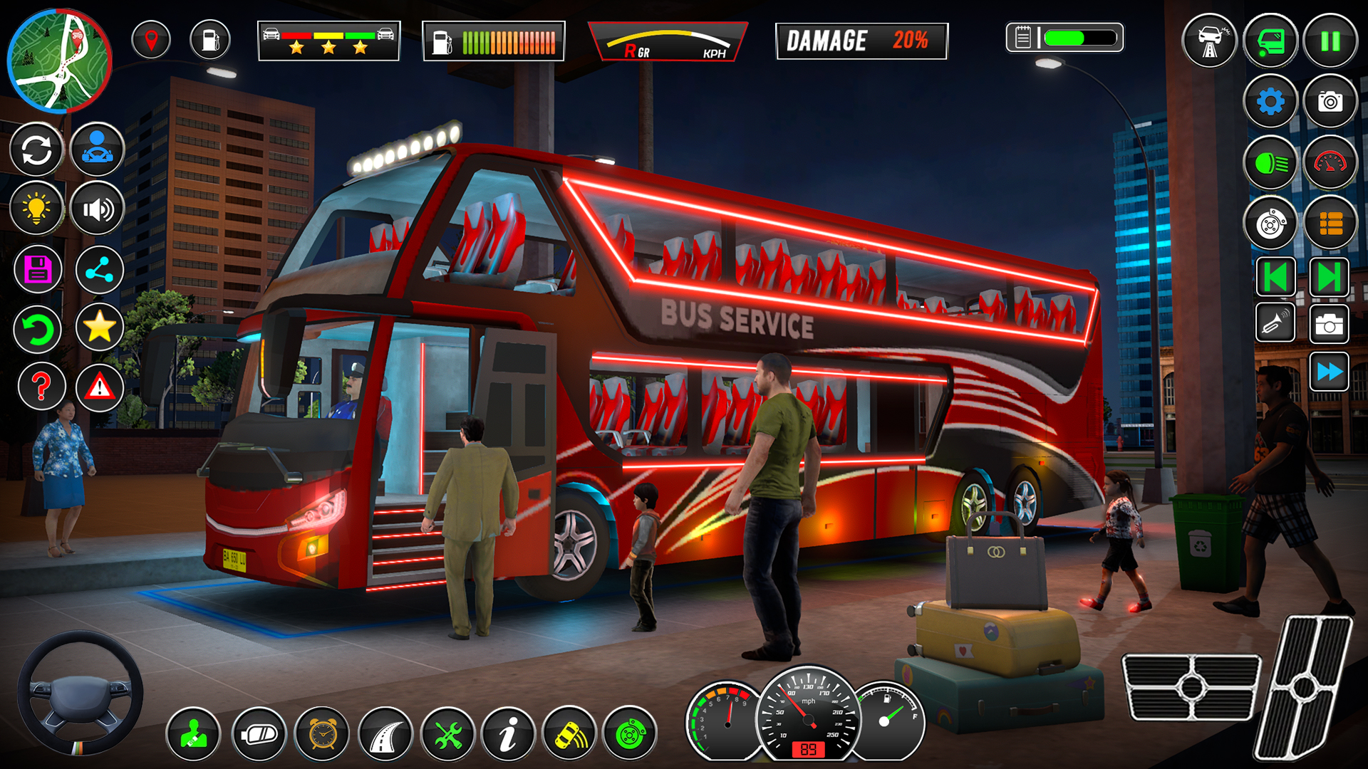 اسکرین شات 3 بازی Bus Simulator : Real Bus Games