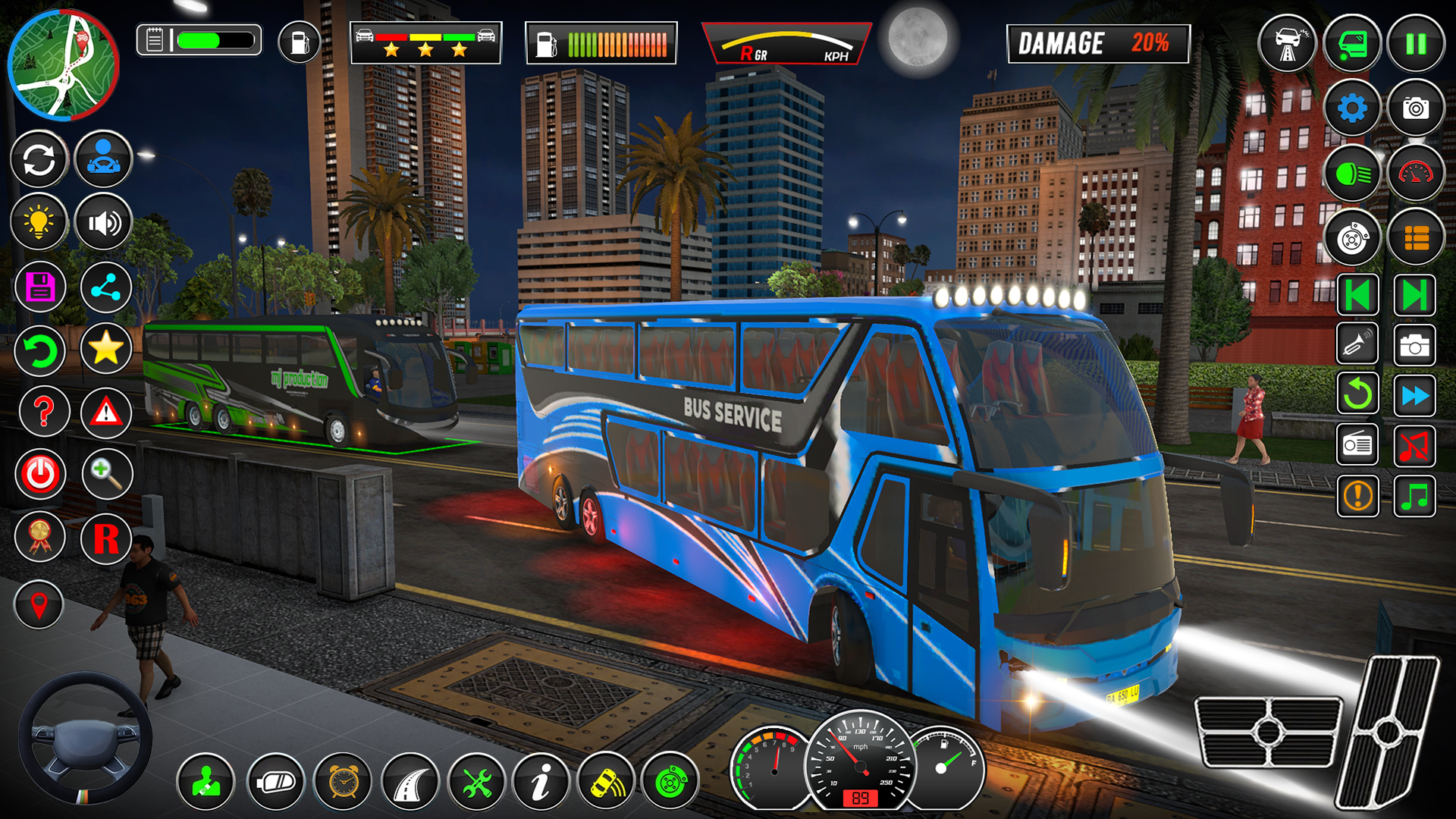 اسکرین شات 4 بازی Bus Simulator : Real Bus Games
