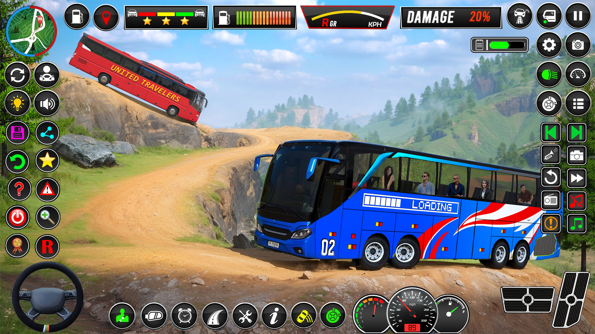 اسکرین شات 2 بازی Bus Simulator : Real Bus Games