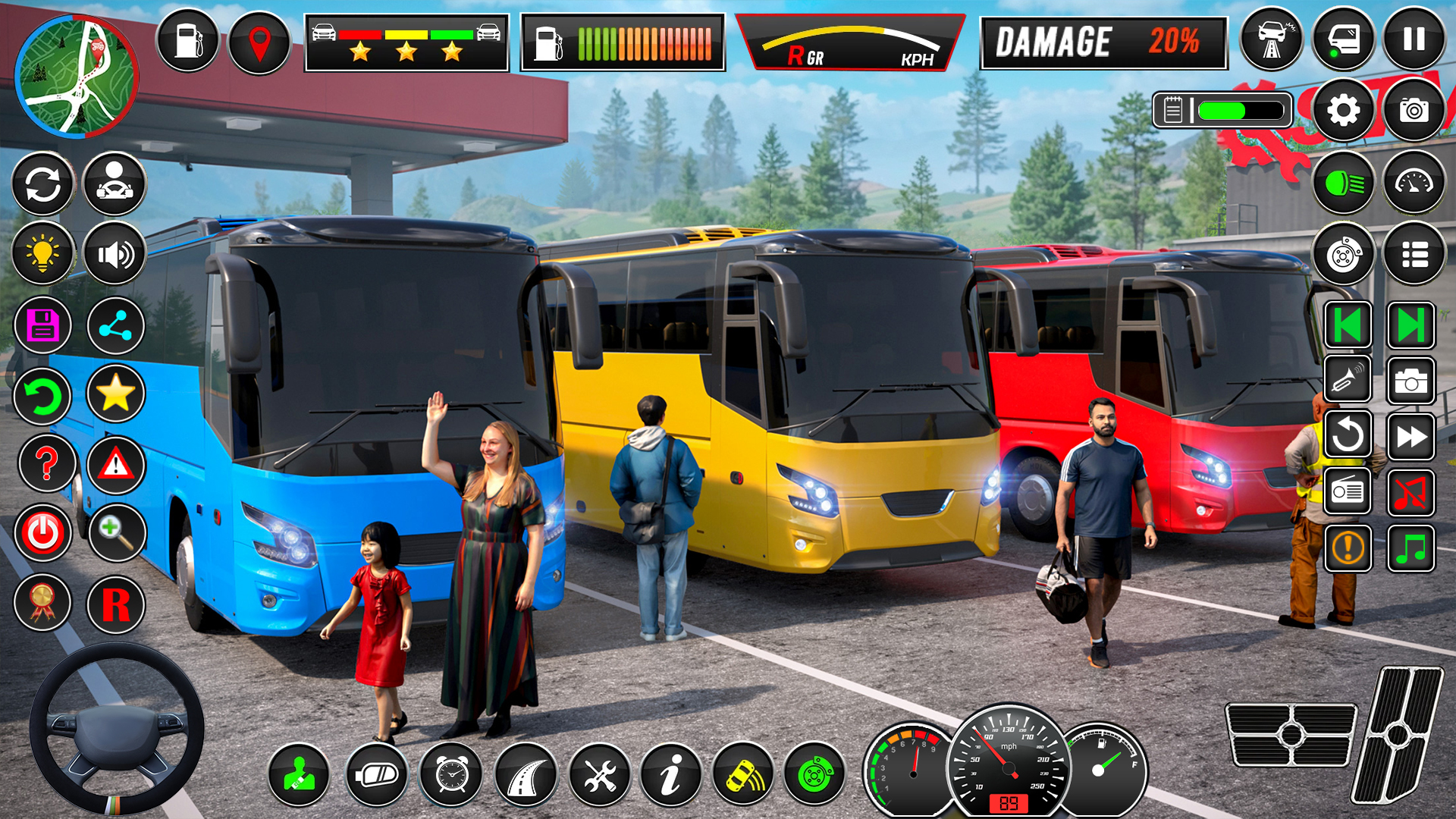 اسکرین شات 6 بازی Bus Simulator : Real Bus Games