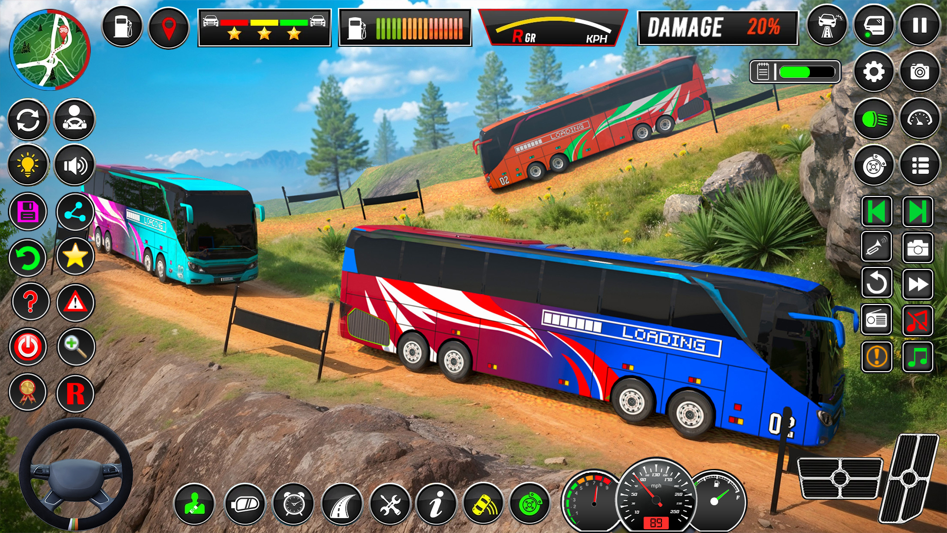 اسکرین شات 4 بازی Bus Simulator : Real Bus Games