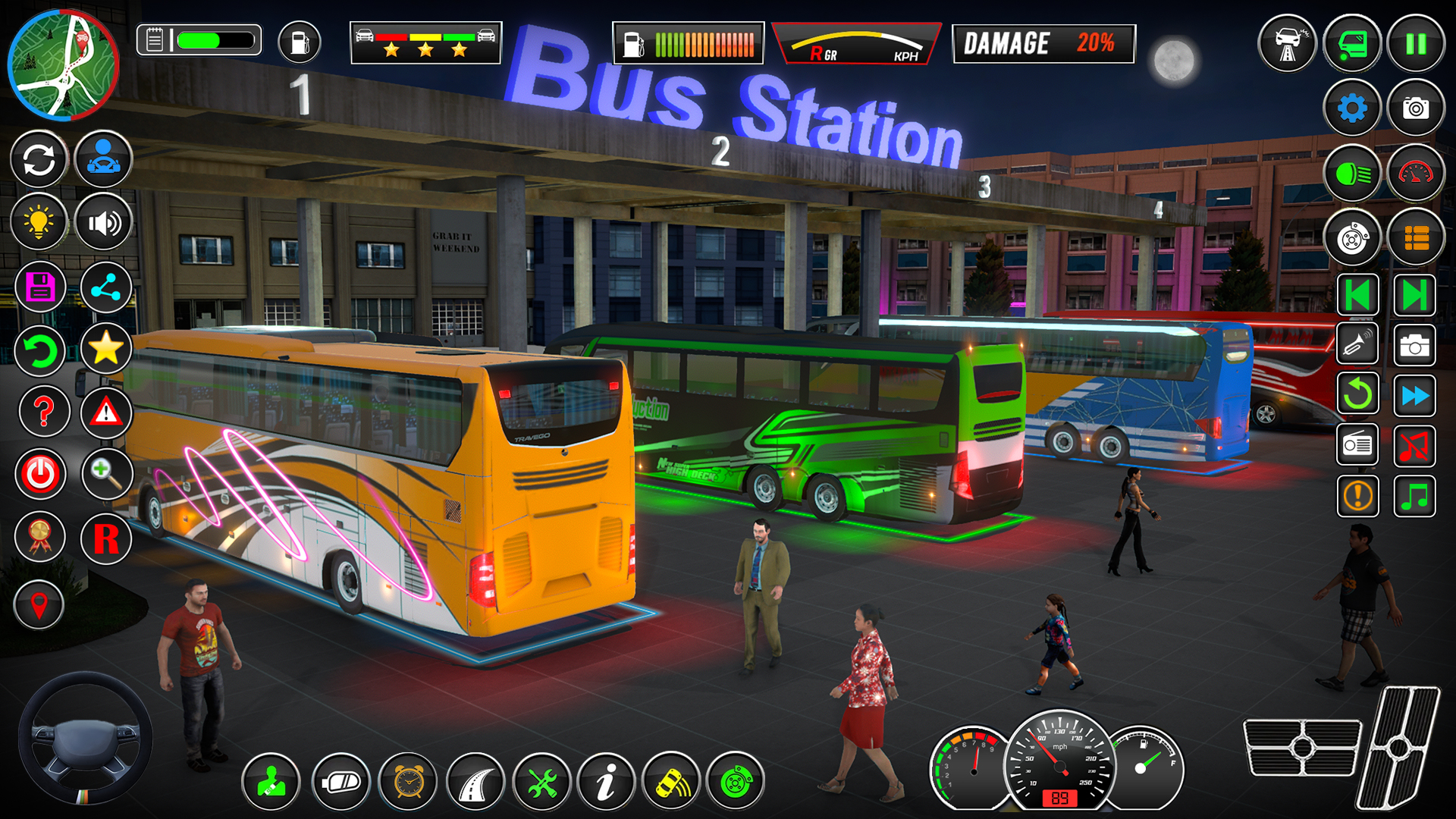 اسکرین شات 5 بازی Bus Simulator : Real Bus Games