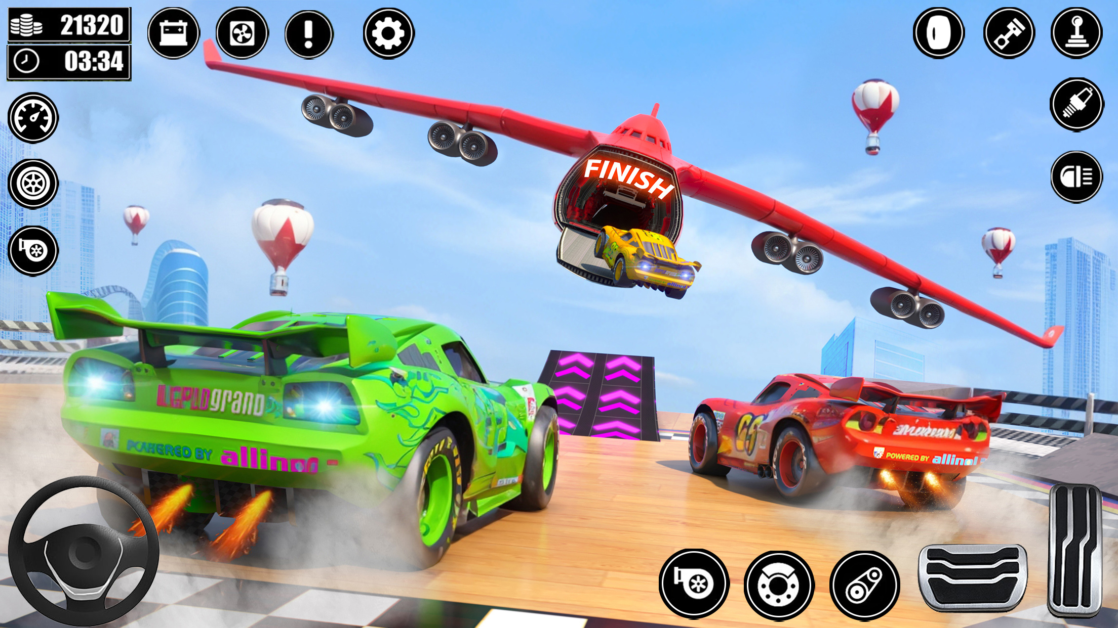 اسکرین شات 2 بازی Crazy GT Stunt Car Racing