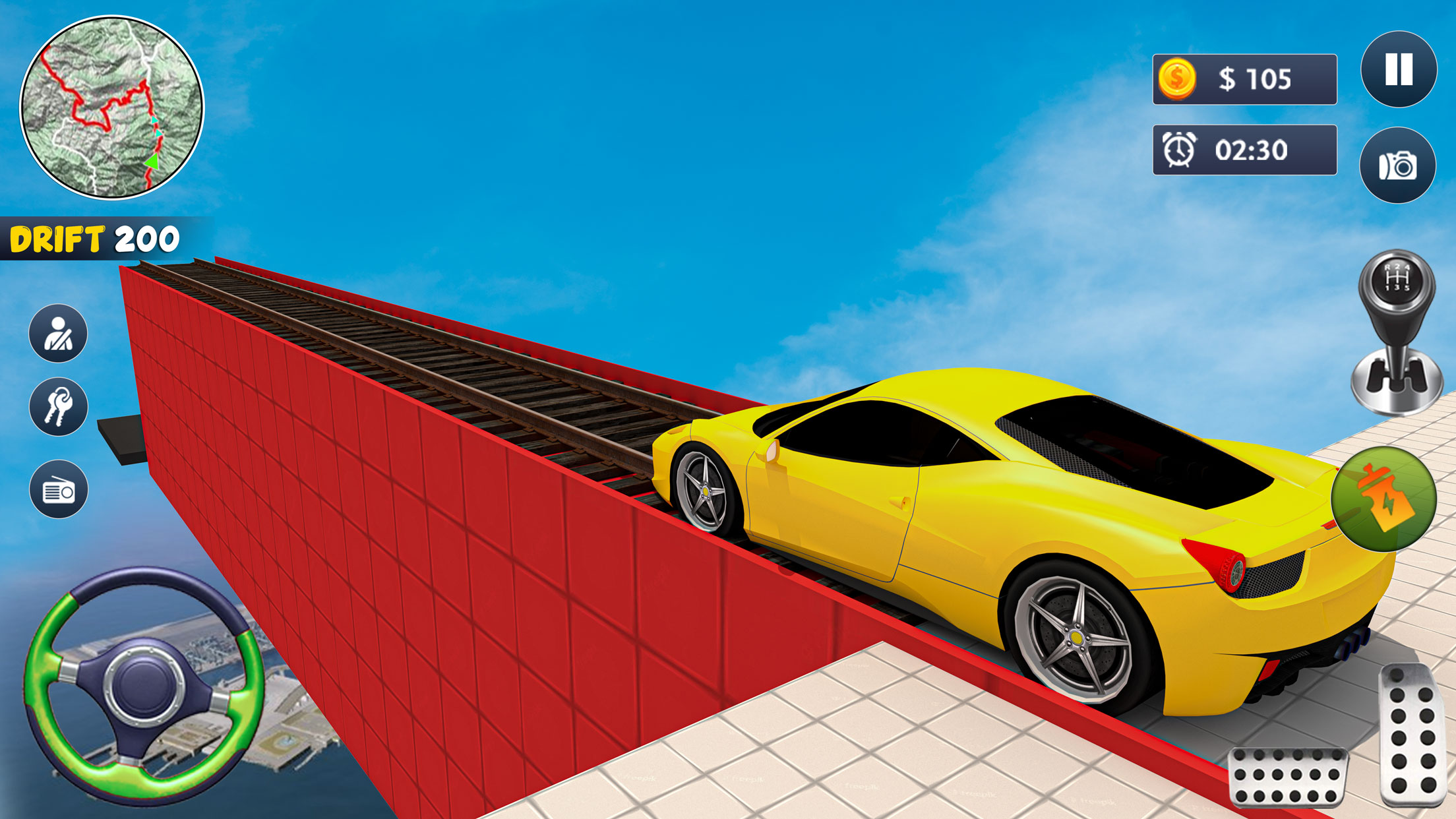 اسکرین شات 2 برنامه Grand GT City Car Race Stunts