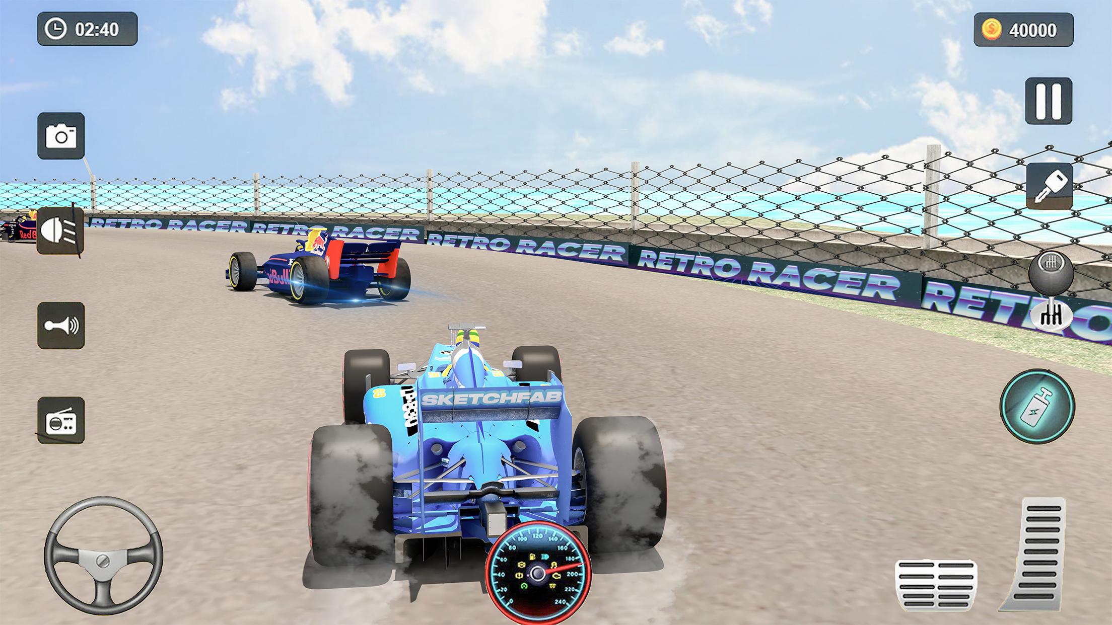 اسکرین شات 3 بازی High Speed Formula Car Racing