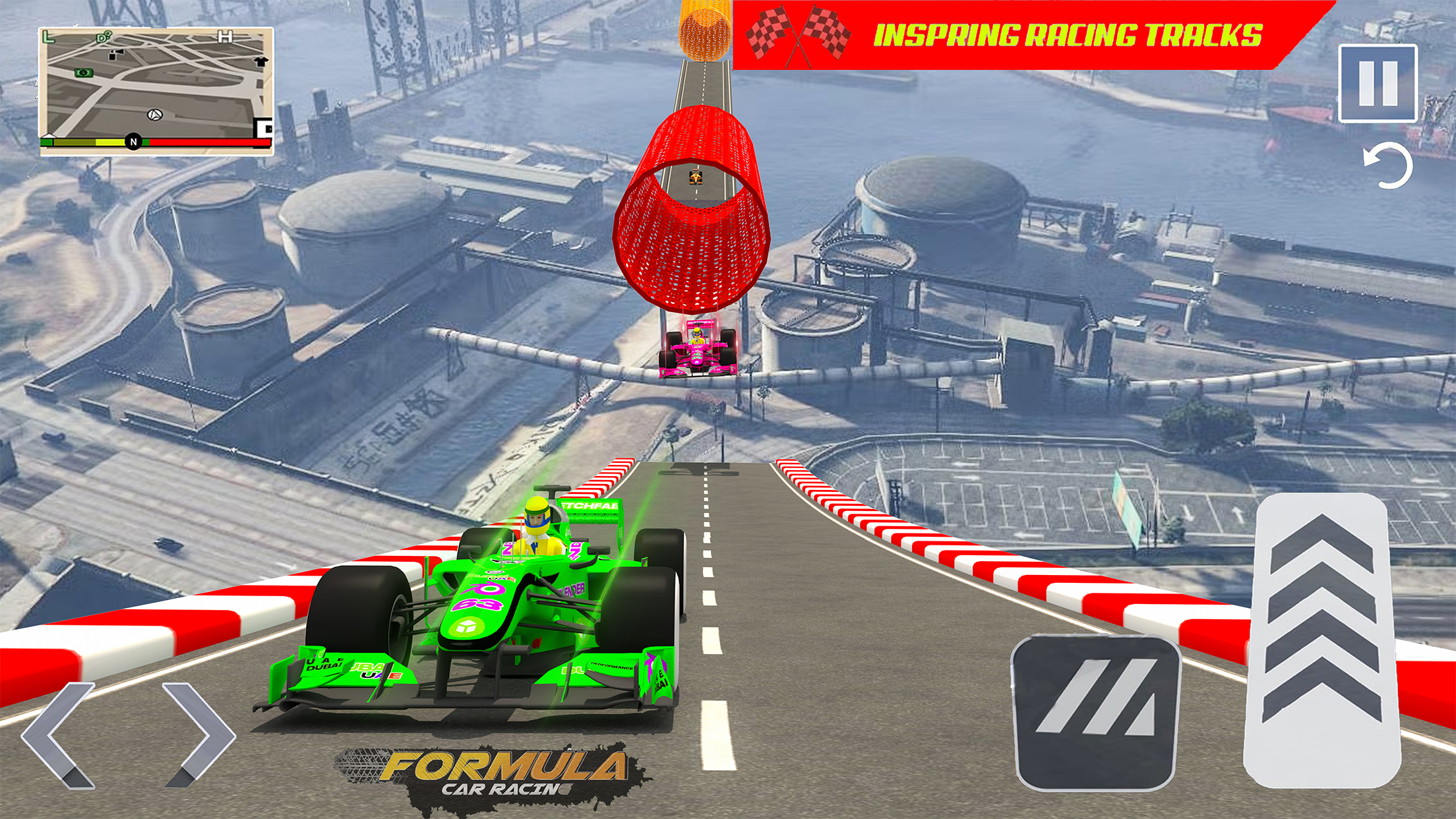 اسکرین شات 4 بازی High Speed Formula Car Racing