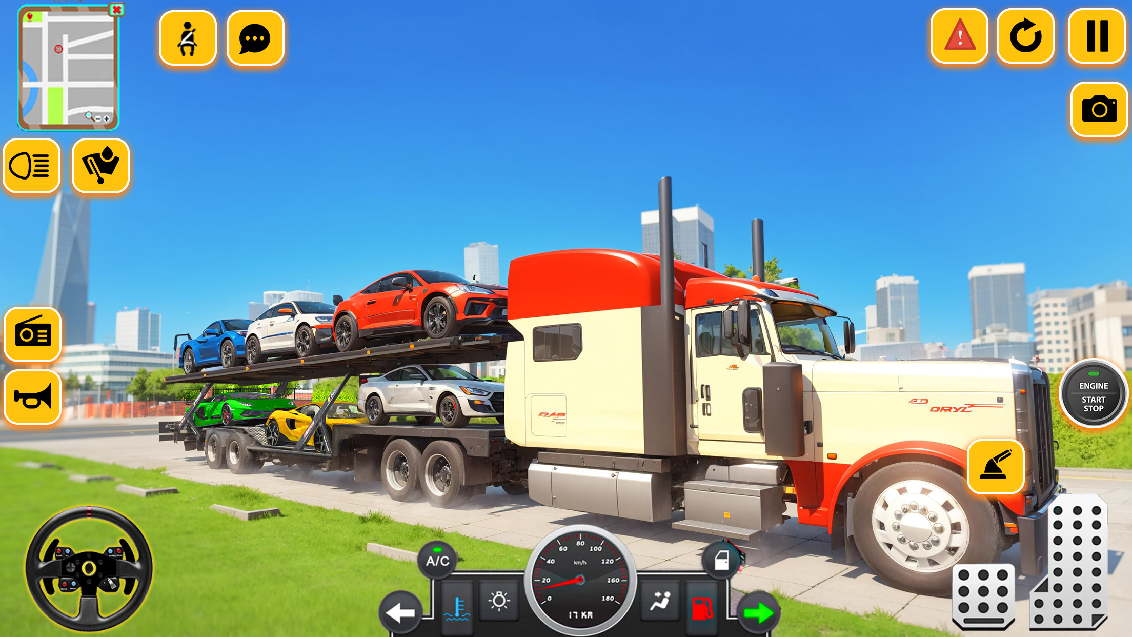 اسکرین شات 5 بازی Cargo Car Transport Simulator