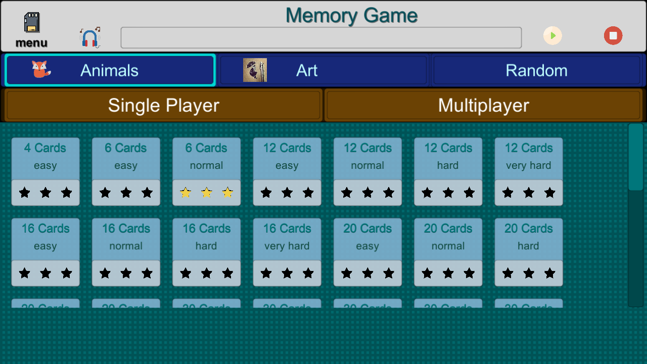 اسکرین شات 6 بازی Picture Matching Memory Game