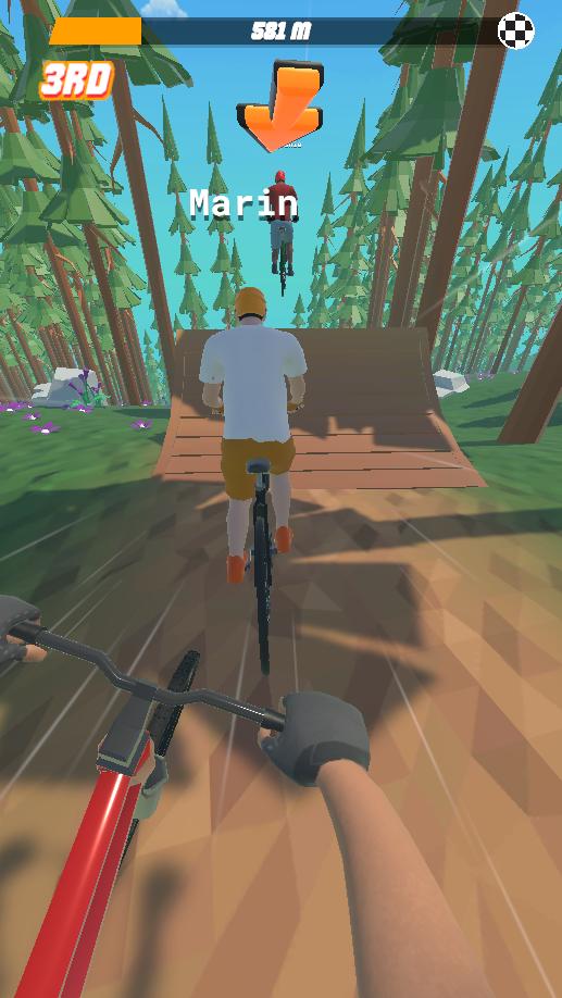 اسکرین شات 5 بازی Bike Hill 3D