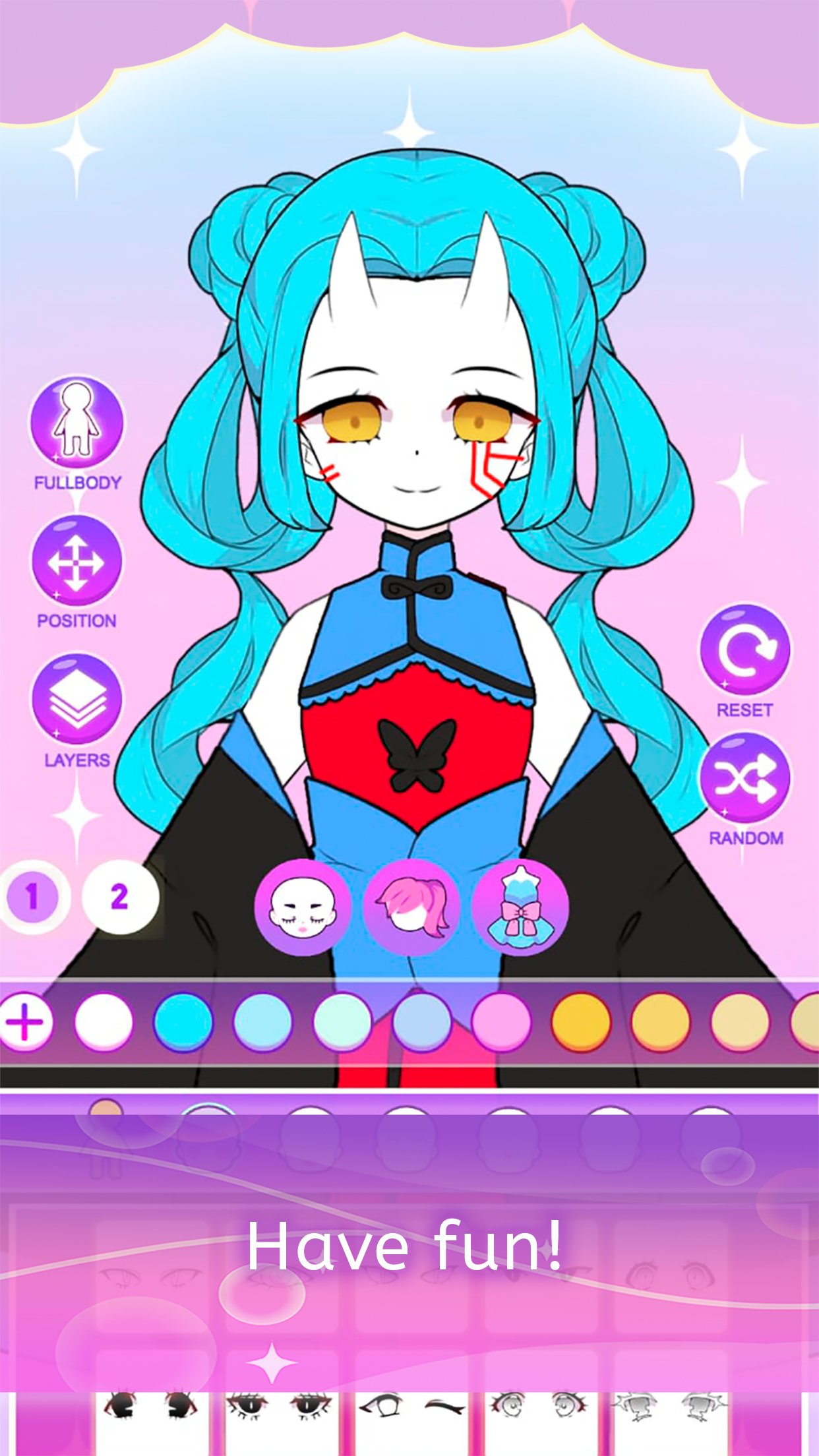 اسکرین شات 6 بازی Princess Girl Dress up doll