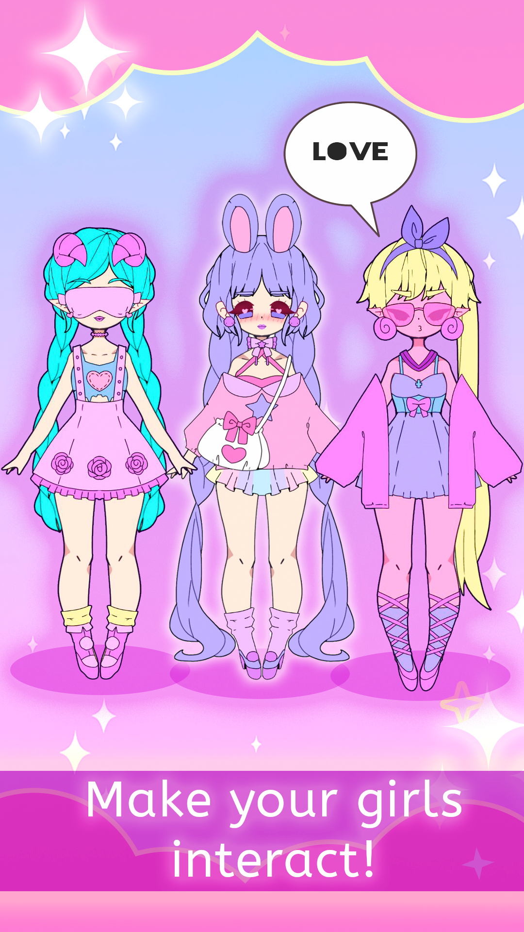 اسکرین شات 5 بازی Moon's Closet dress up game