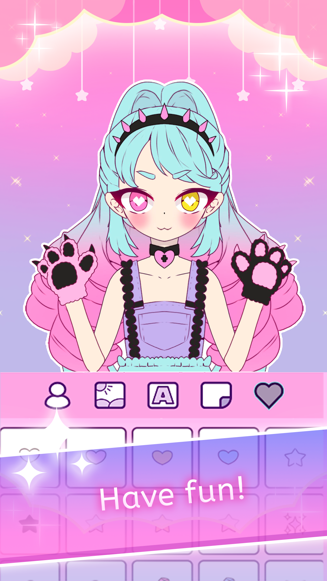 اسکرین شات 8 بازی Roxie Girl anime avatar maker