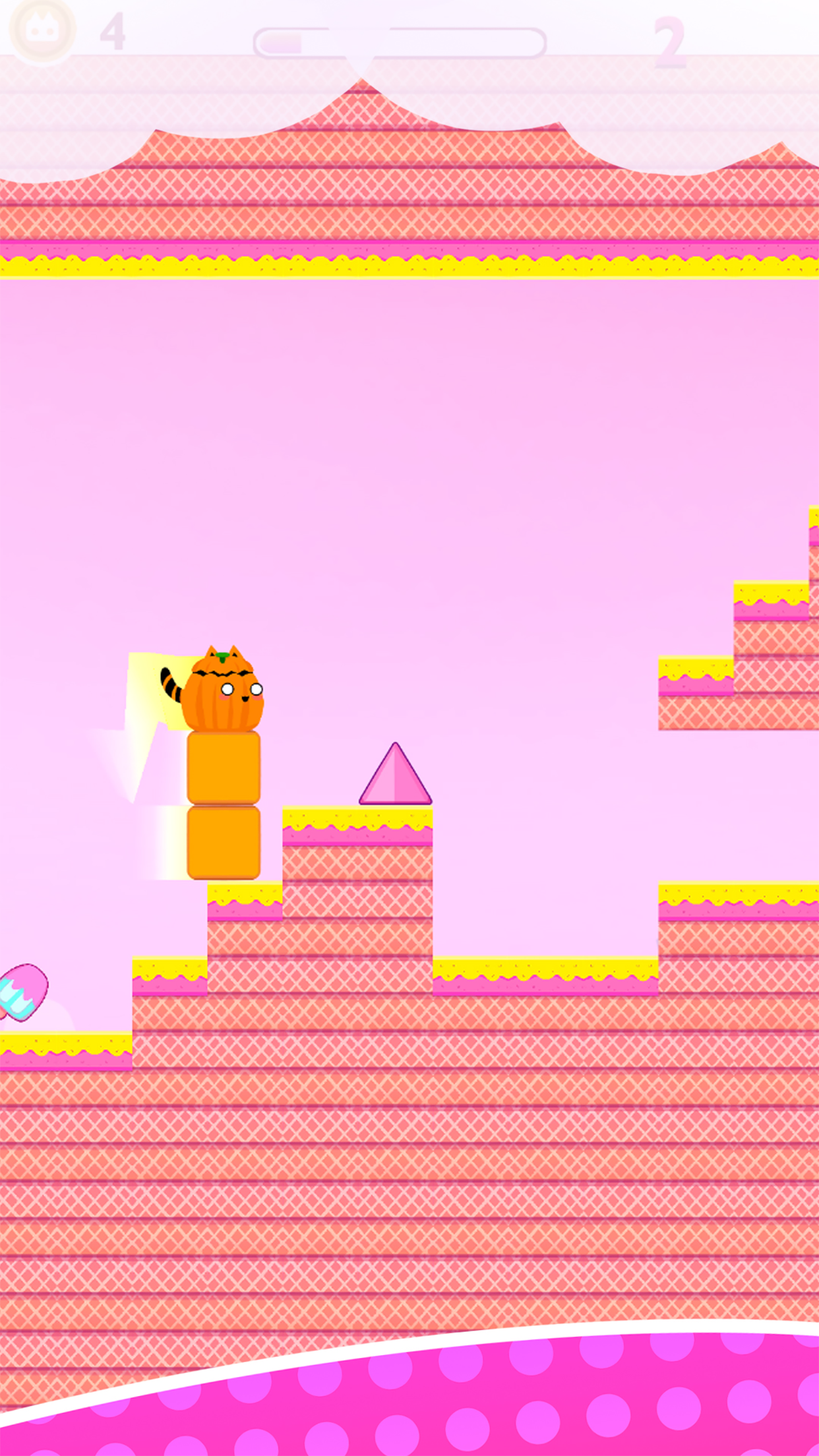 اسکرین شات 7 بازی Stacky Cat kawaii runner Game