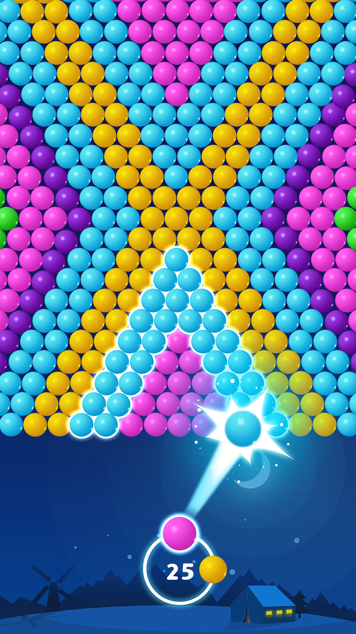 اسکرین شات 3 بازی Bubble Shooter Bubble Pop Game