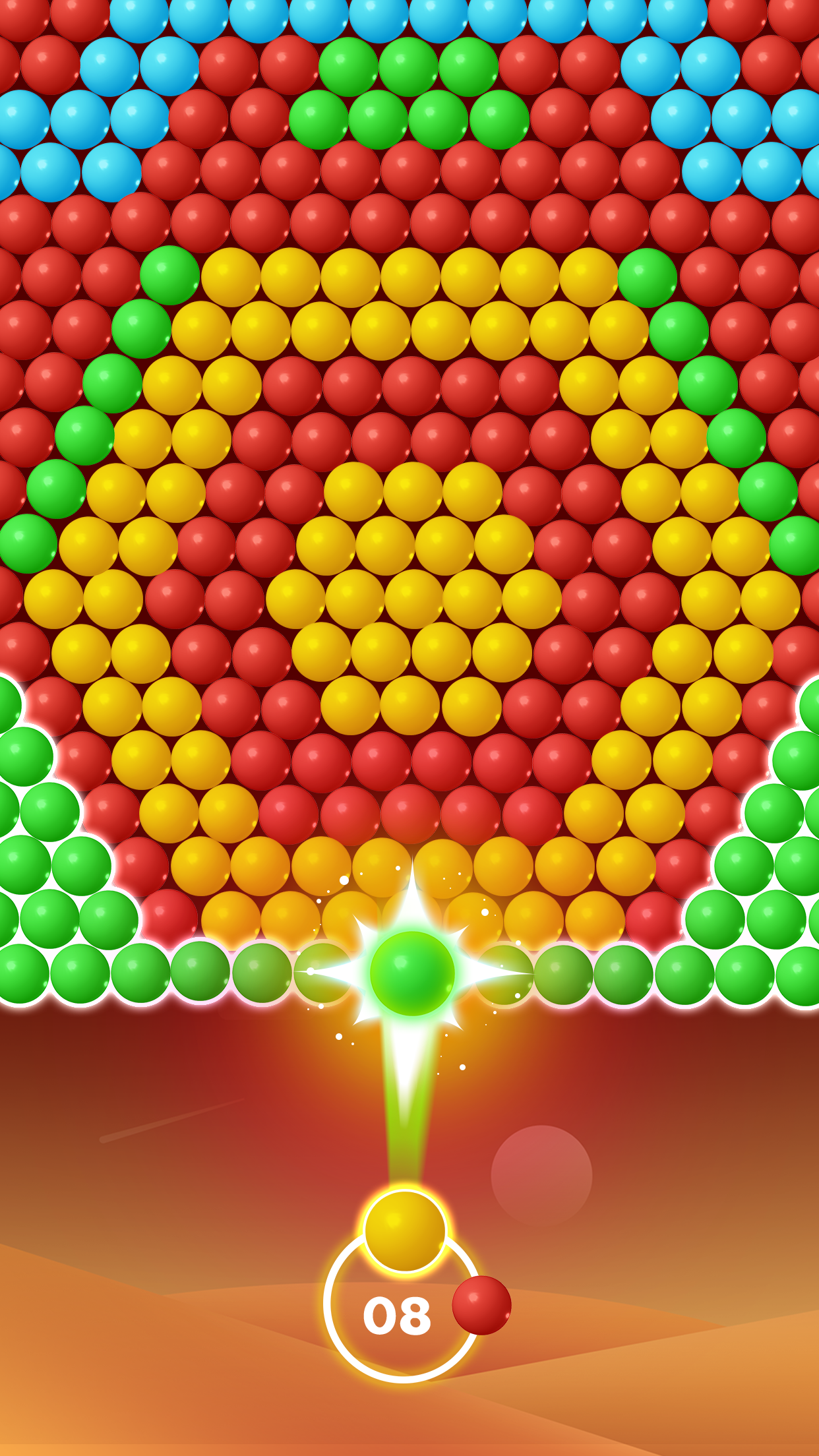 اسکرین شات 4 بازی Bubble Shooter Bubble Pop Game