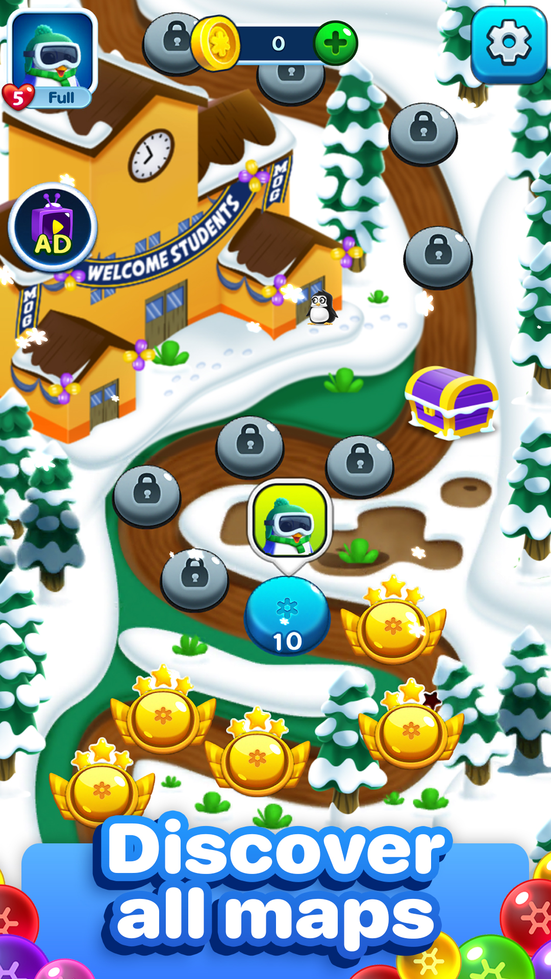 اسکرین شات 5 بازی Bubble Pop Games: Shooter Cash