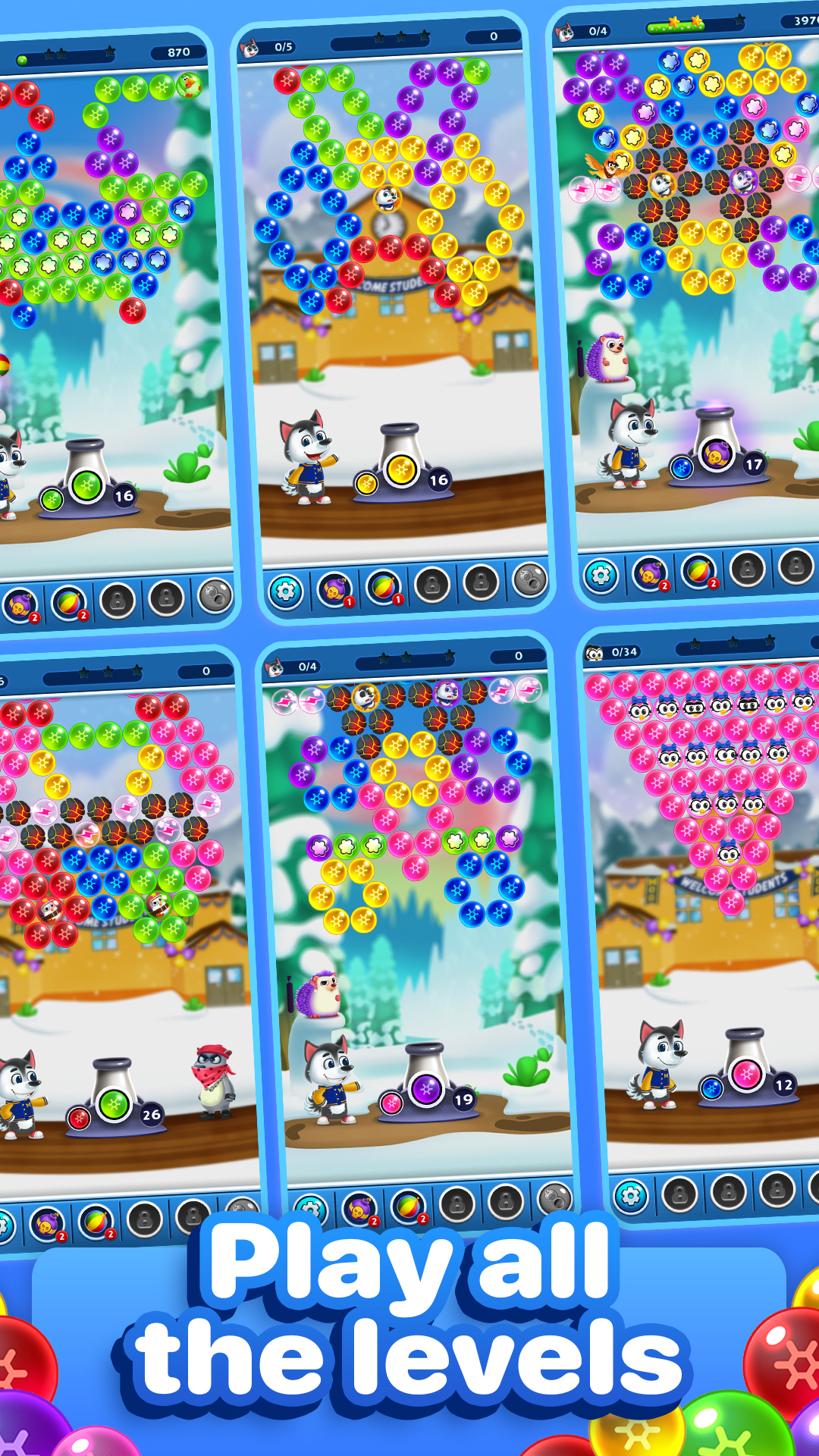 اسکرین شات 4 بازی Bubble Pop Games: Shooter Cash