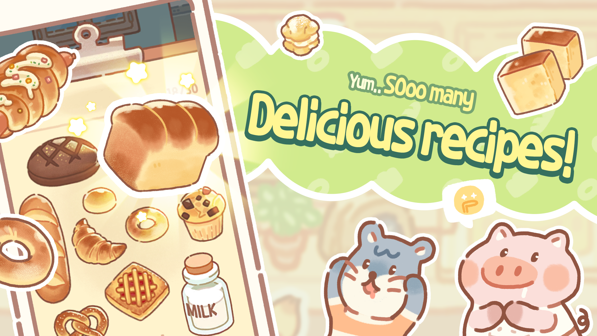 اسکرین شات 5 بازی Bear Bakery - Cooking Tycoon