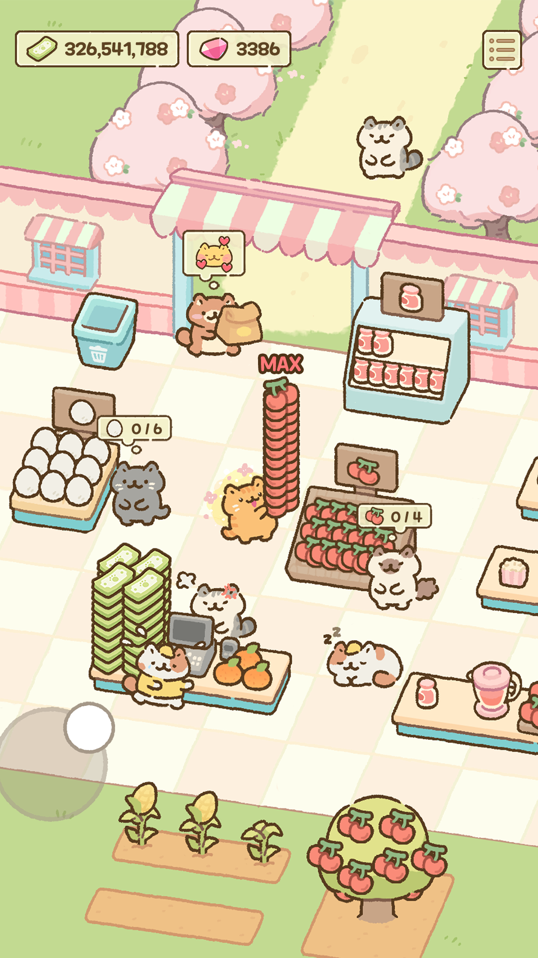 اسکرین شات 1 بازی Cat Mart: Cute Grocery Shop