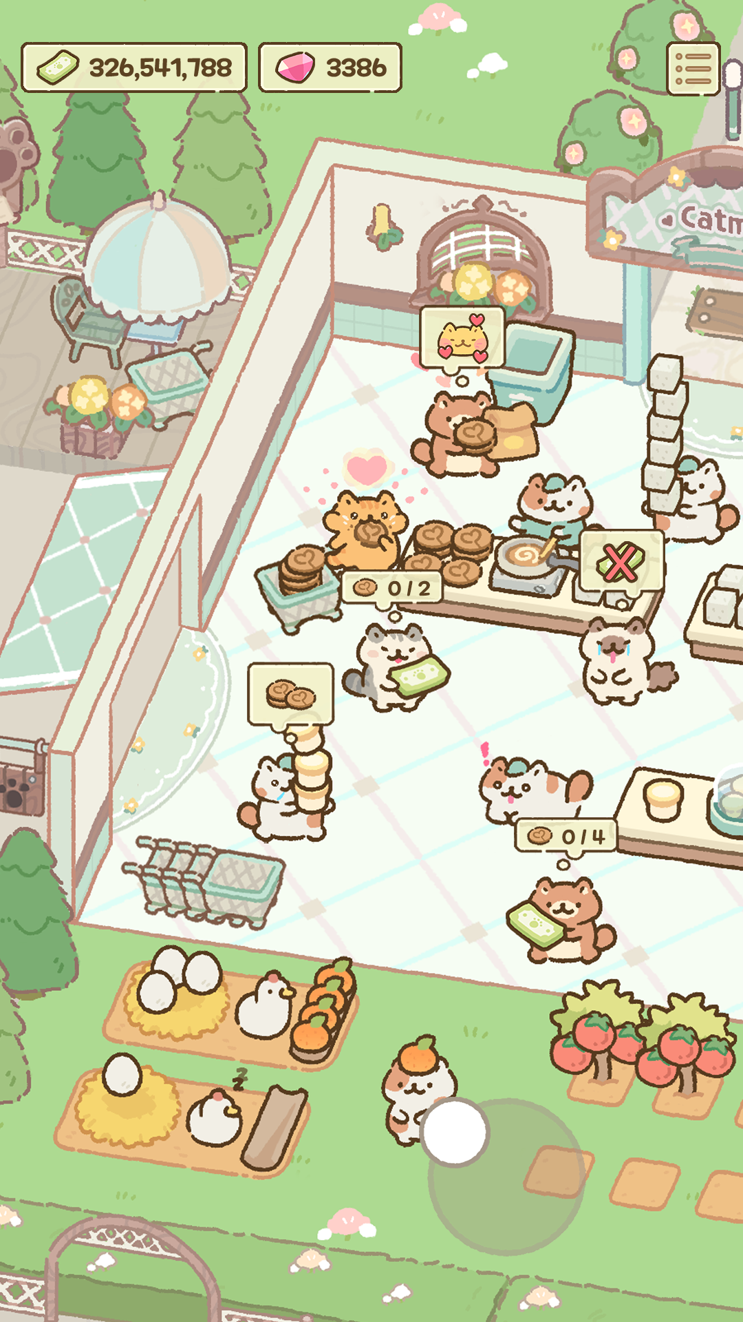 اسکرین شات 3 بازی Cat Mart: Cute Grocery Shop