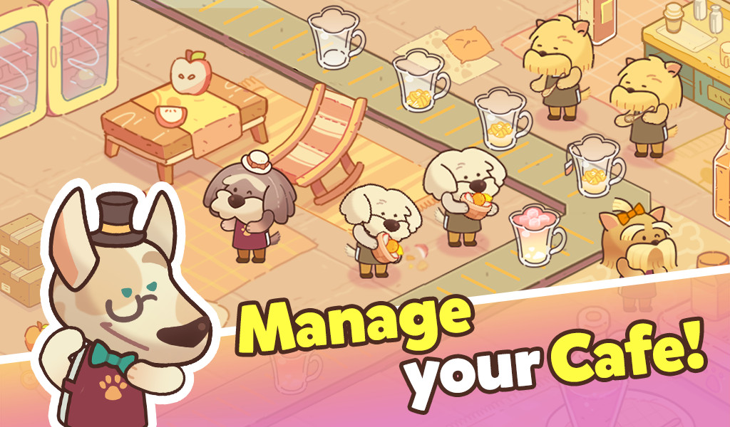 اسکرین شات 2 بازی Dog Cafe Tycoon