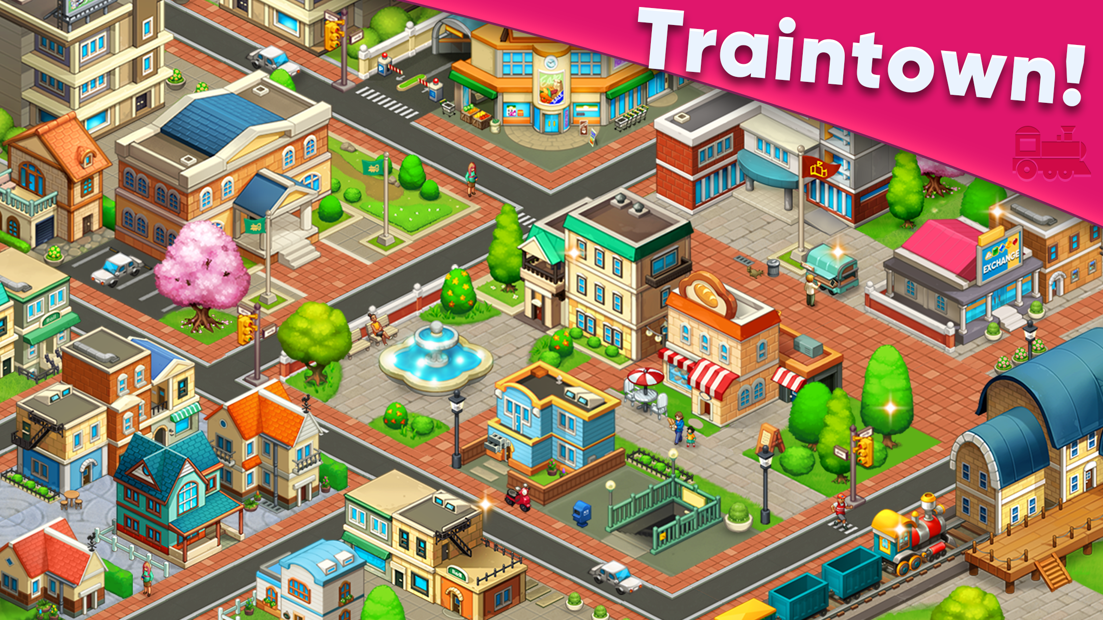 اسکرین شات 5 بازی Merge Train Games