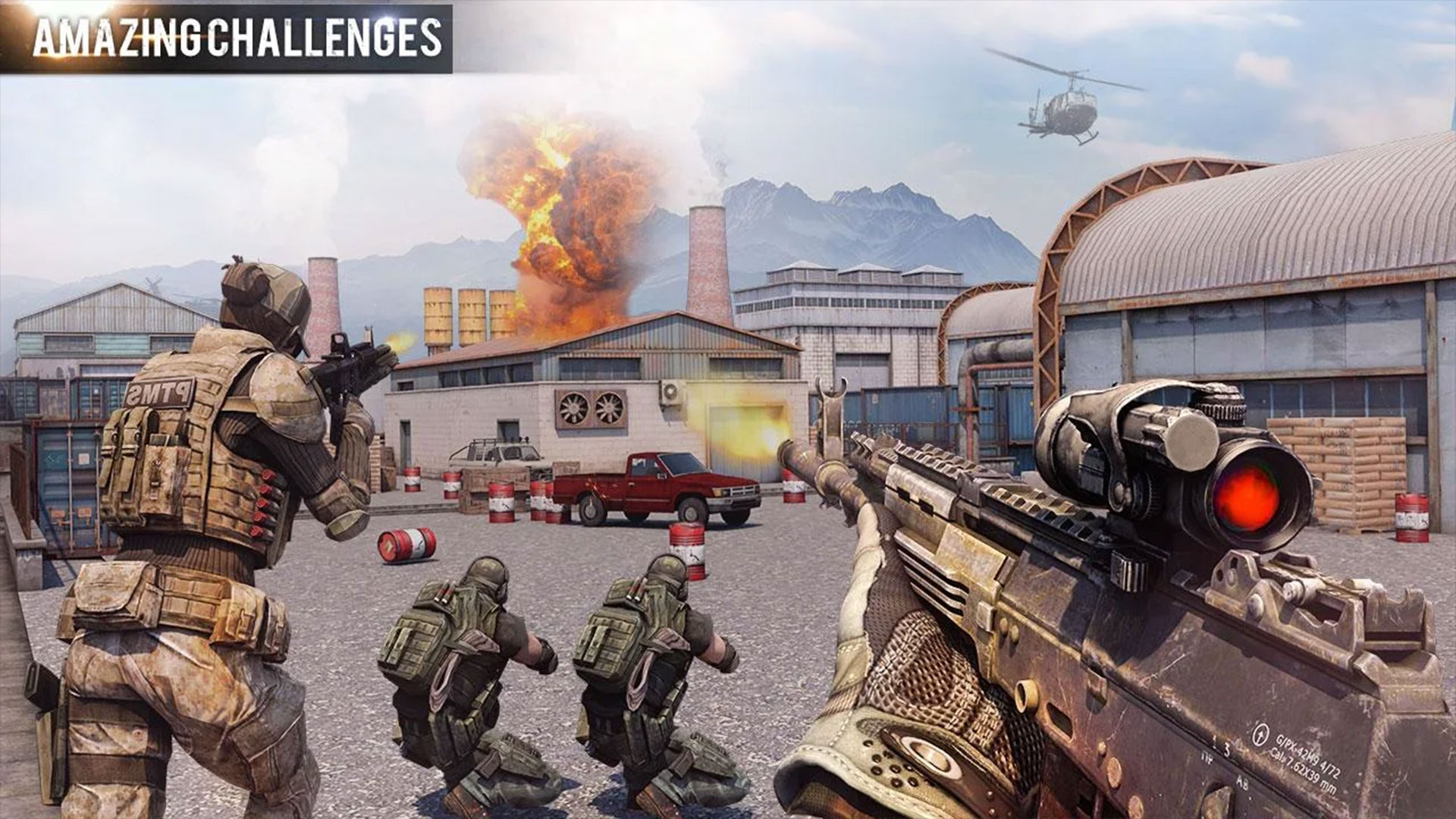 اسکرین شات 2 بازی Gun Games 3D - Shooter Games