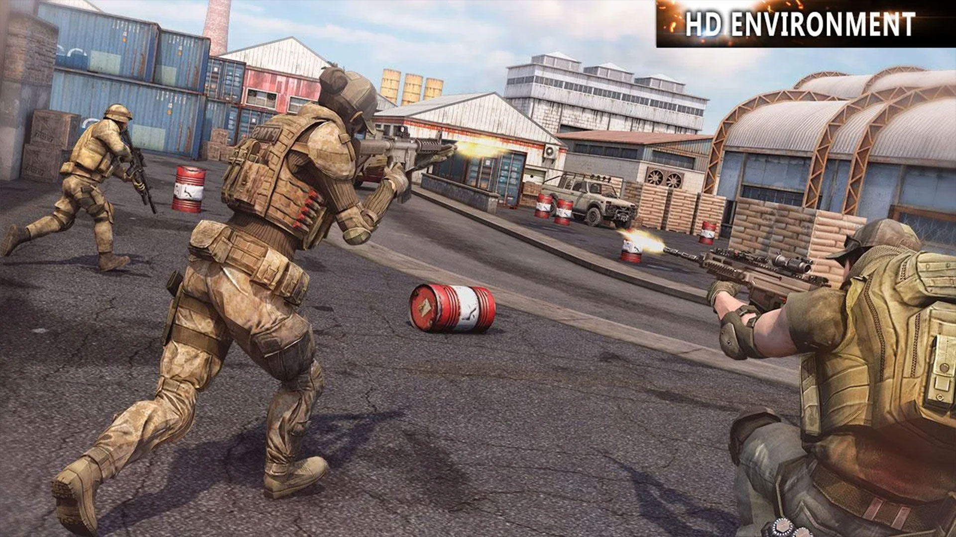 اسکرین شات 1 بازی Gun Games 3D - Shooter Games