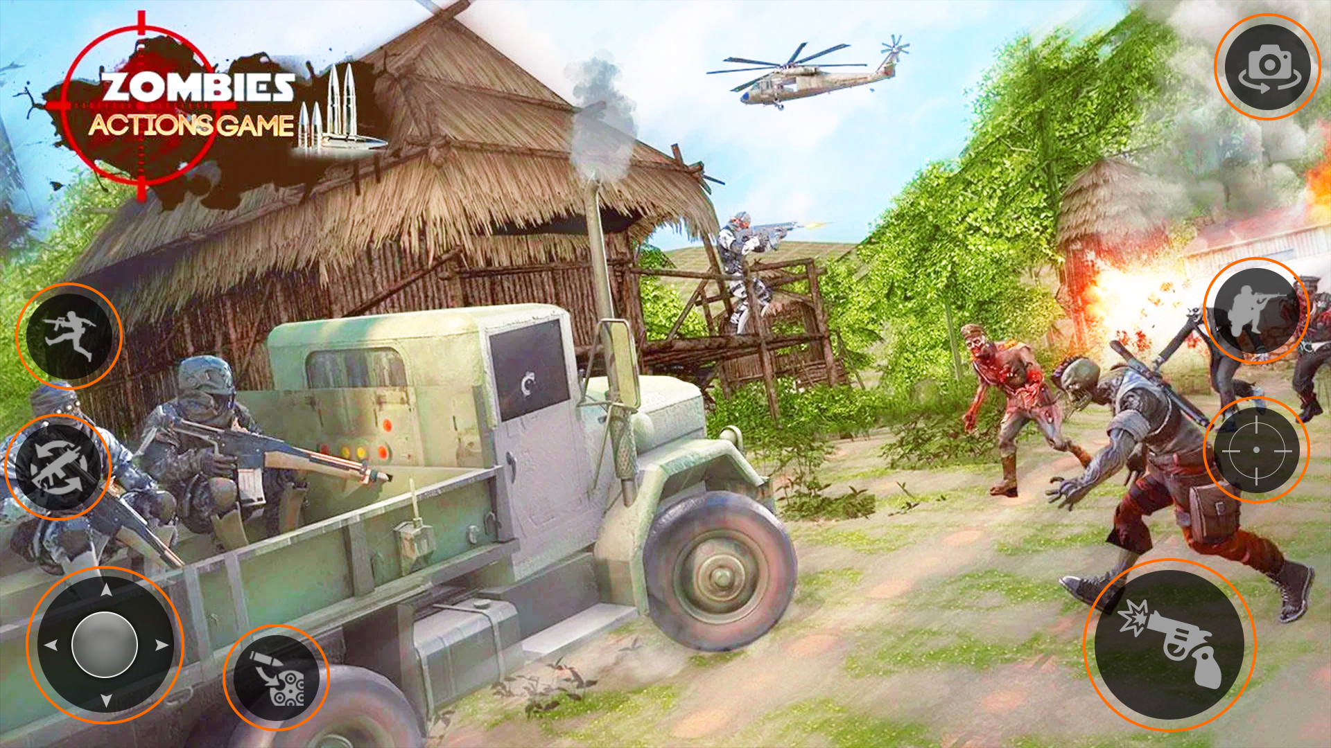 اسکرین شات 6 بازی Zombie Games 3D - Gun Games 3D
