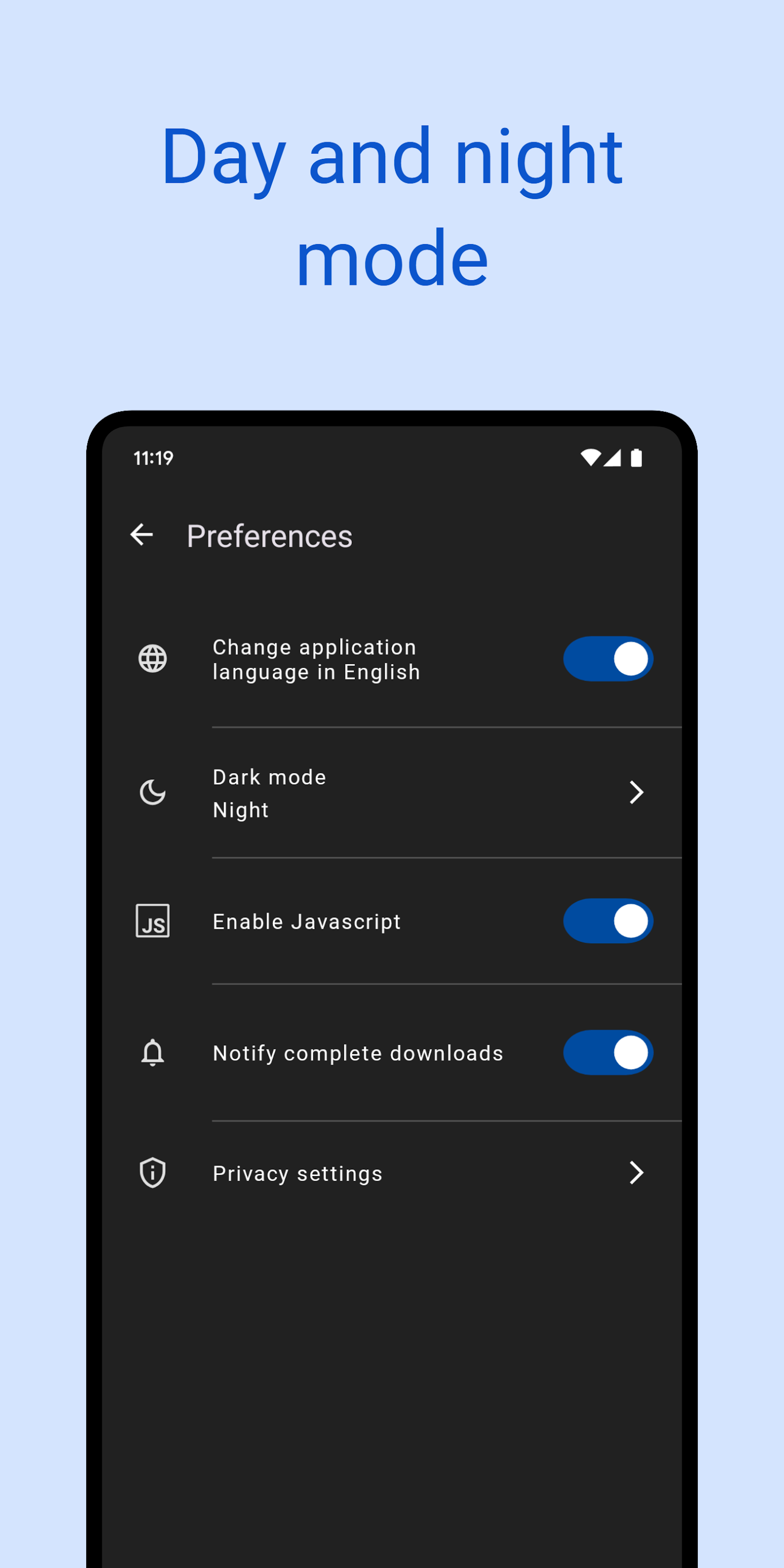 اسکرین شات 4 برنامه Download manager