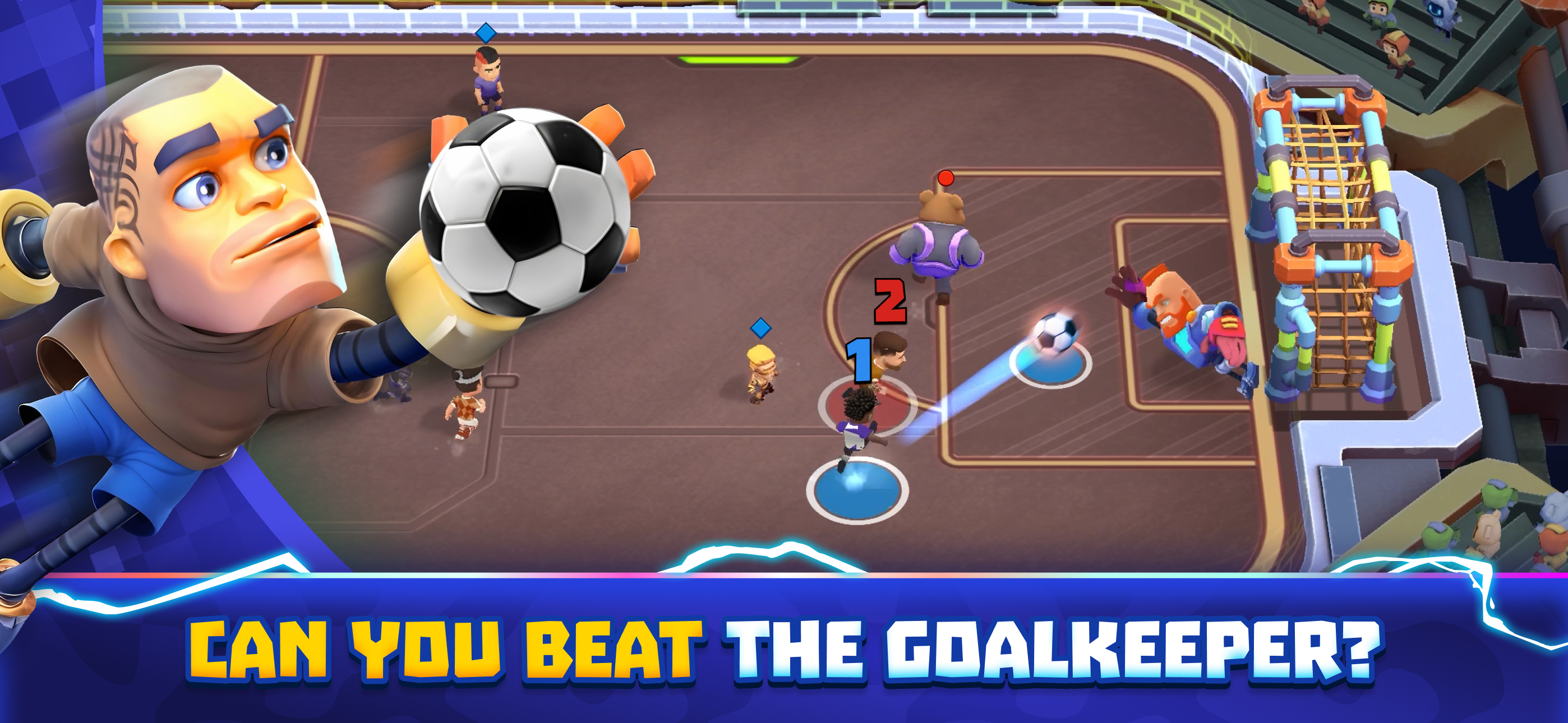 اسکرین شات 3 بازی Goal Battle - Soccer Games