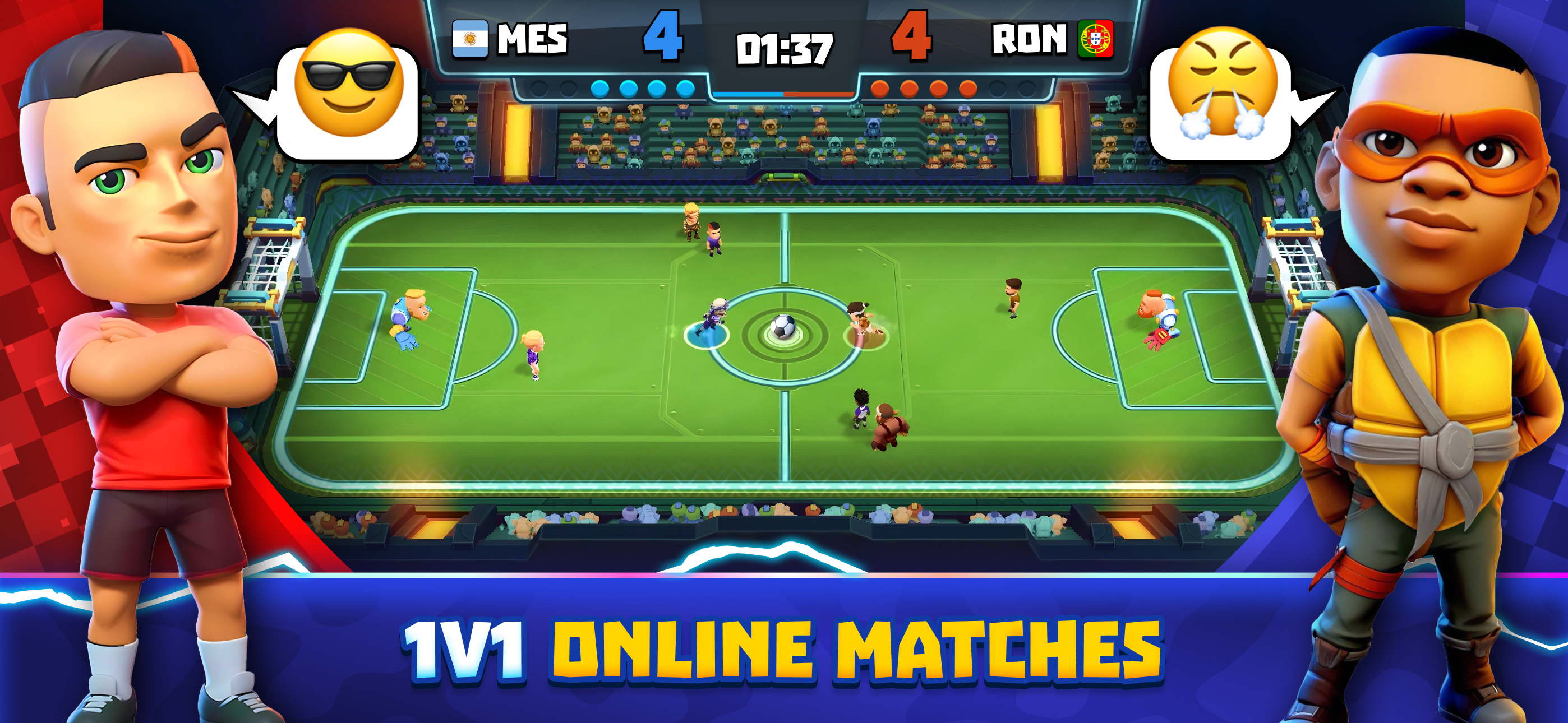 اسکرین شات 1 بازی Goal Battle - Soccer Games