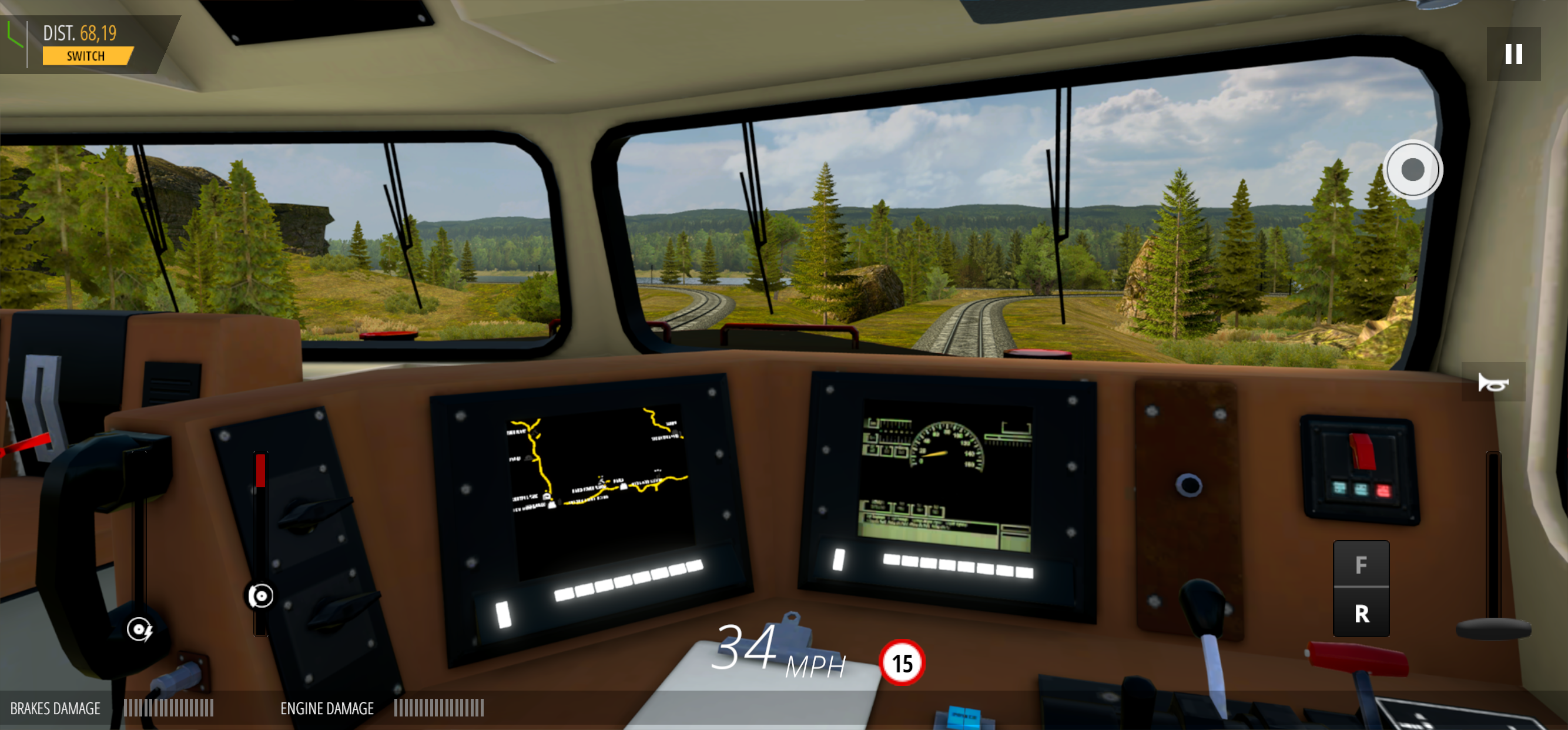 اسکرین شات 7 بازی Train Simulator PRO USA