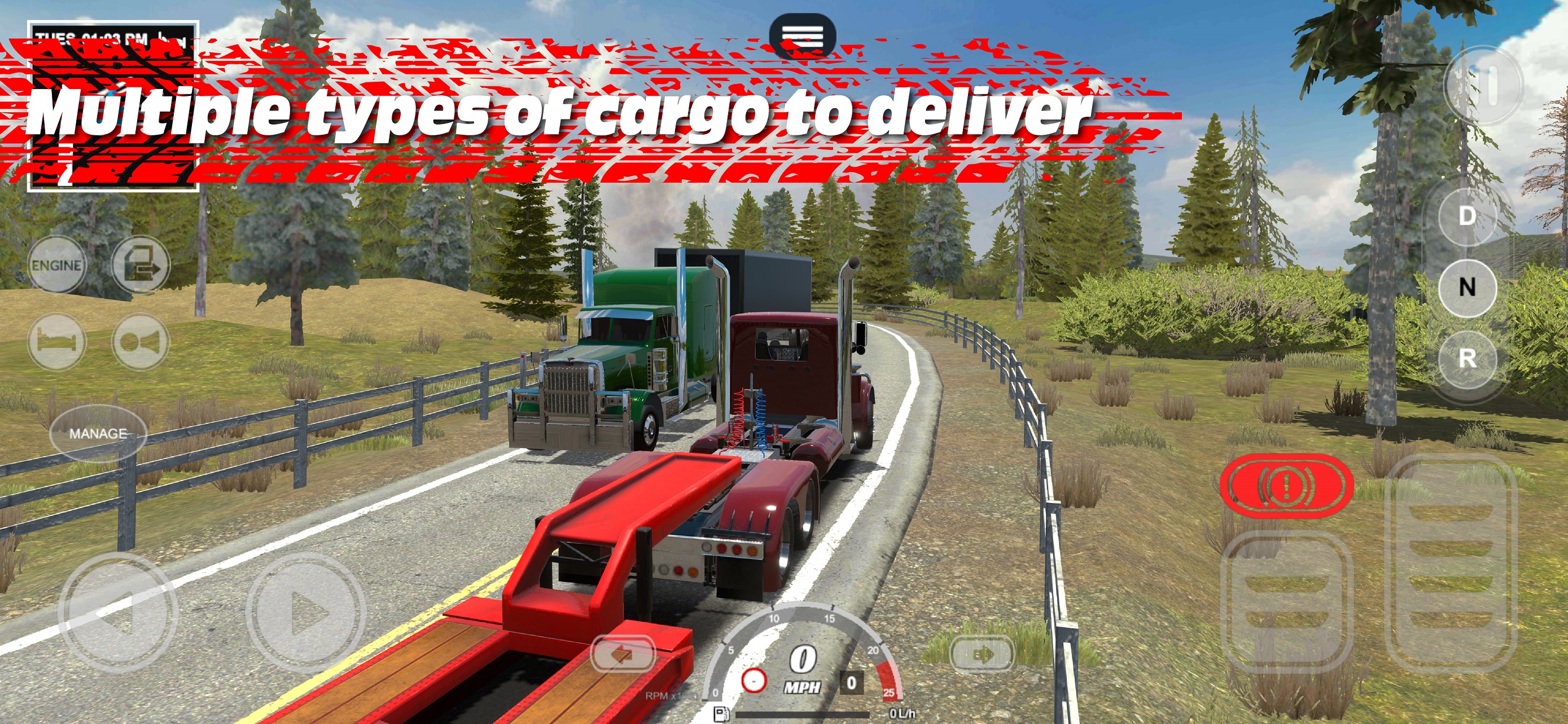 اسکرین شات 7 بازی Truck Simulator PRO US