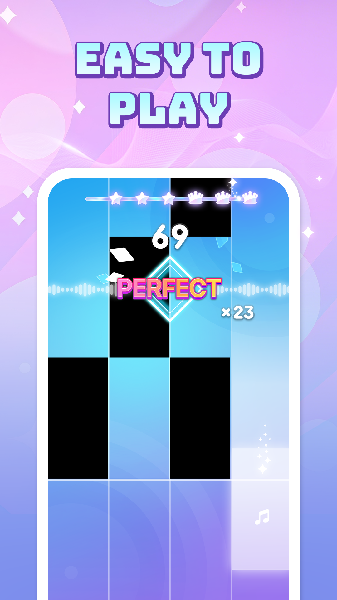 اسکرین شات 3 بازی Pop Piano: Music Games