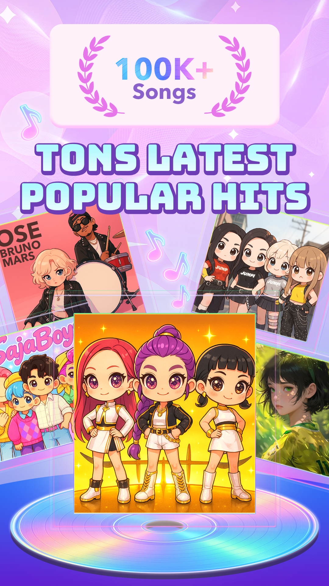 اسکرین شات 1 بازی Pop Piano: Music Games