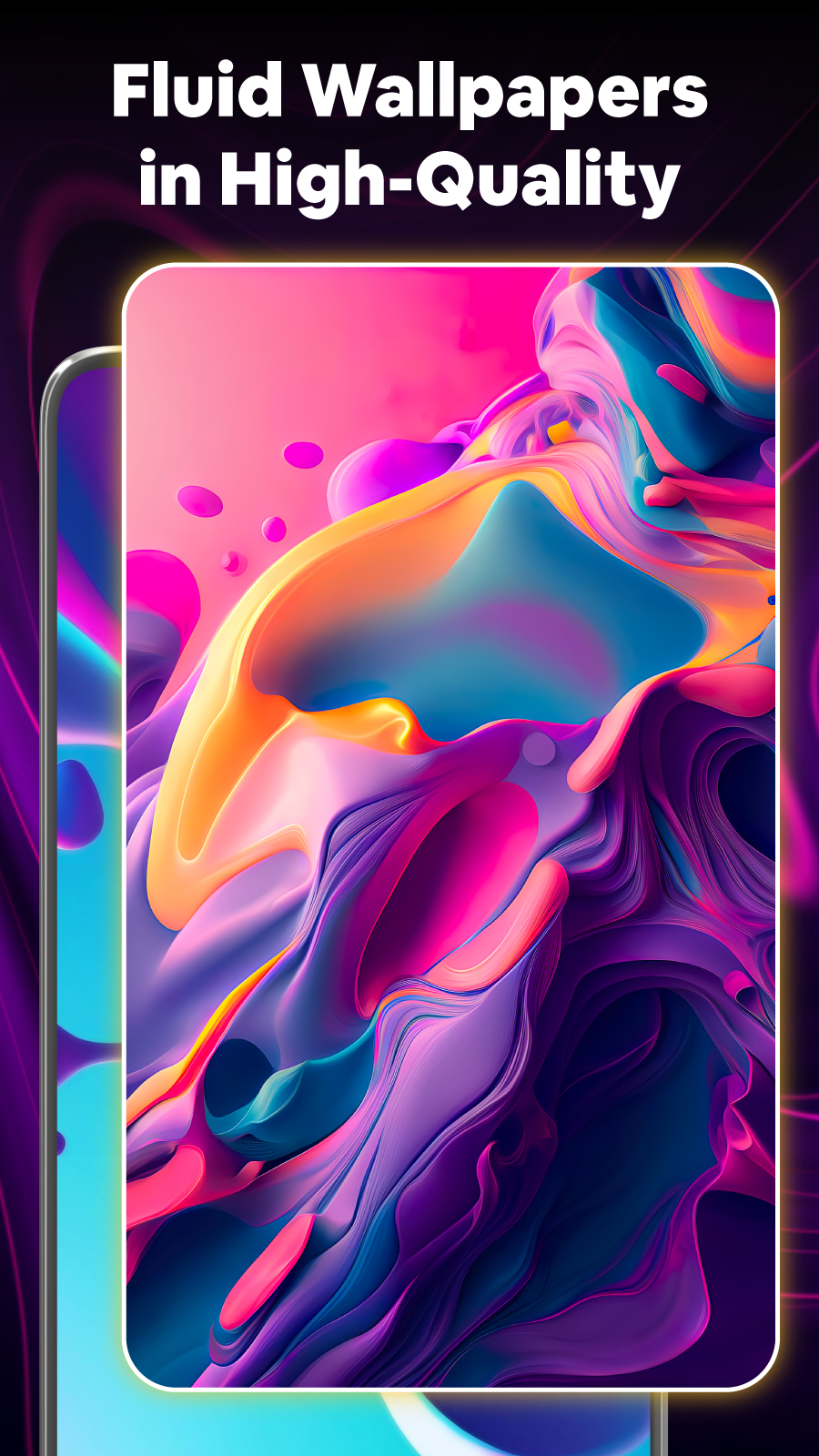 اسکرین شات 4 برنامه Magic Fluids: Fluid Wallpaper