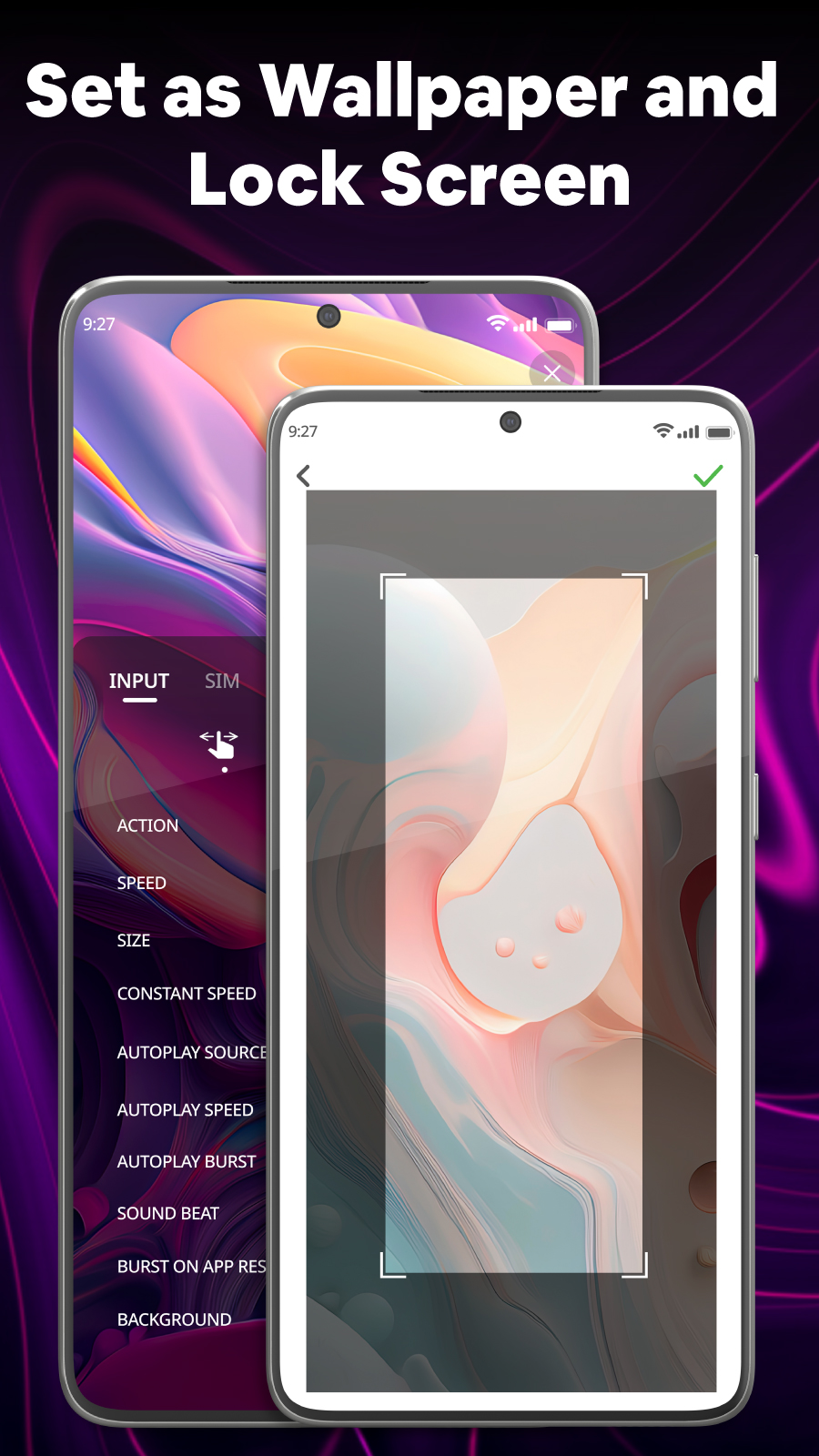 اسکرین شات 7 برنامه Magic Fluids: Fluid Wallpaper