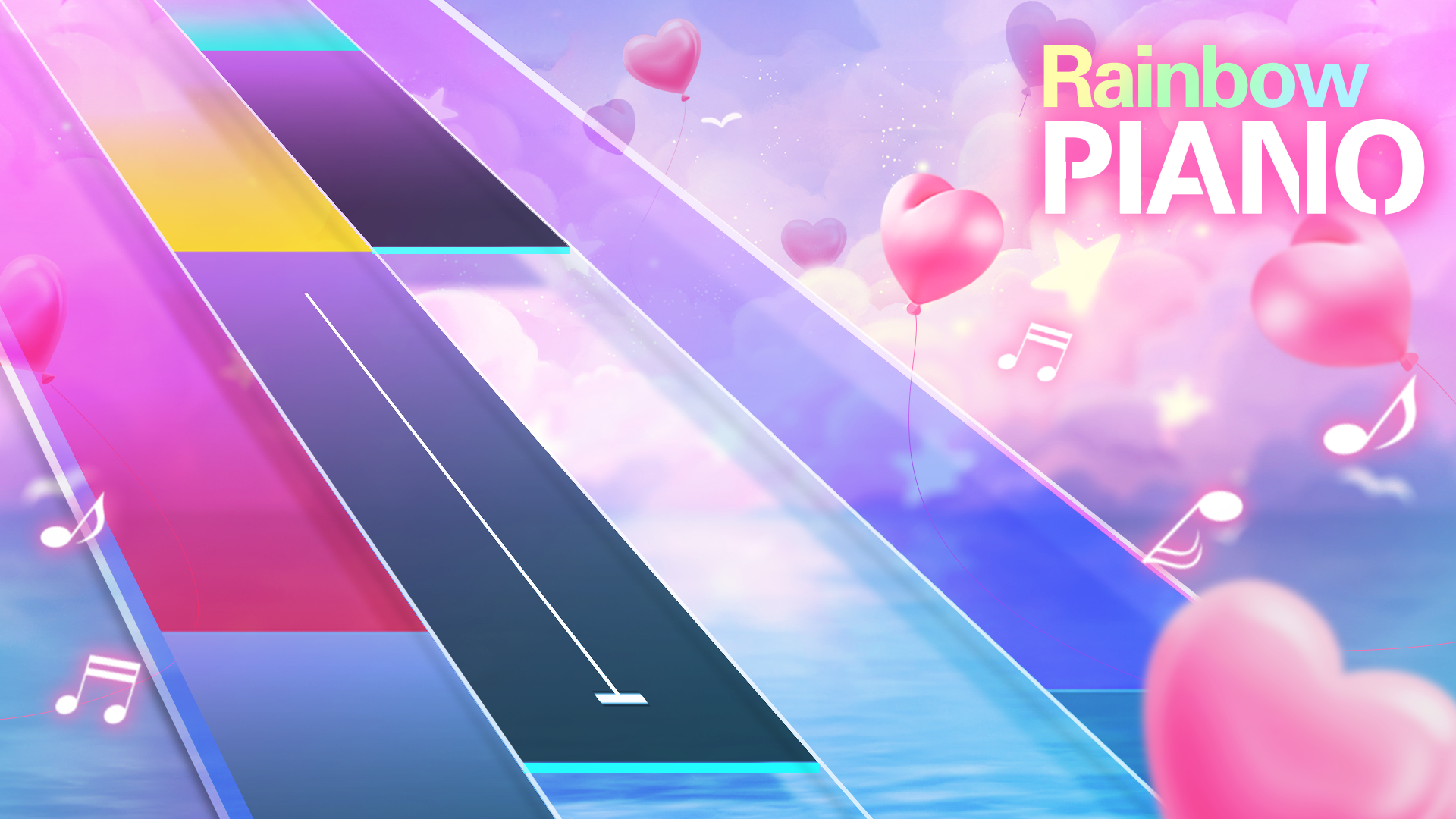 اسکرین شات 6 بازی Rainbow Piano: EDM Music Game