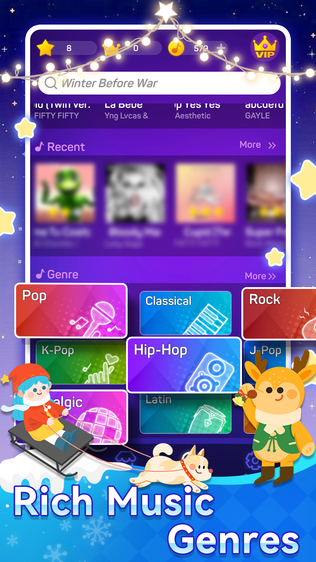 اسکرین شات 1 بازی Rainbow Piano: EDM Music Game