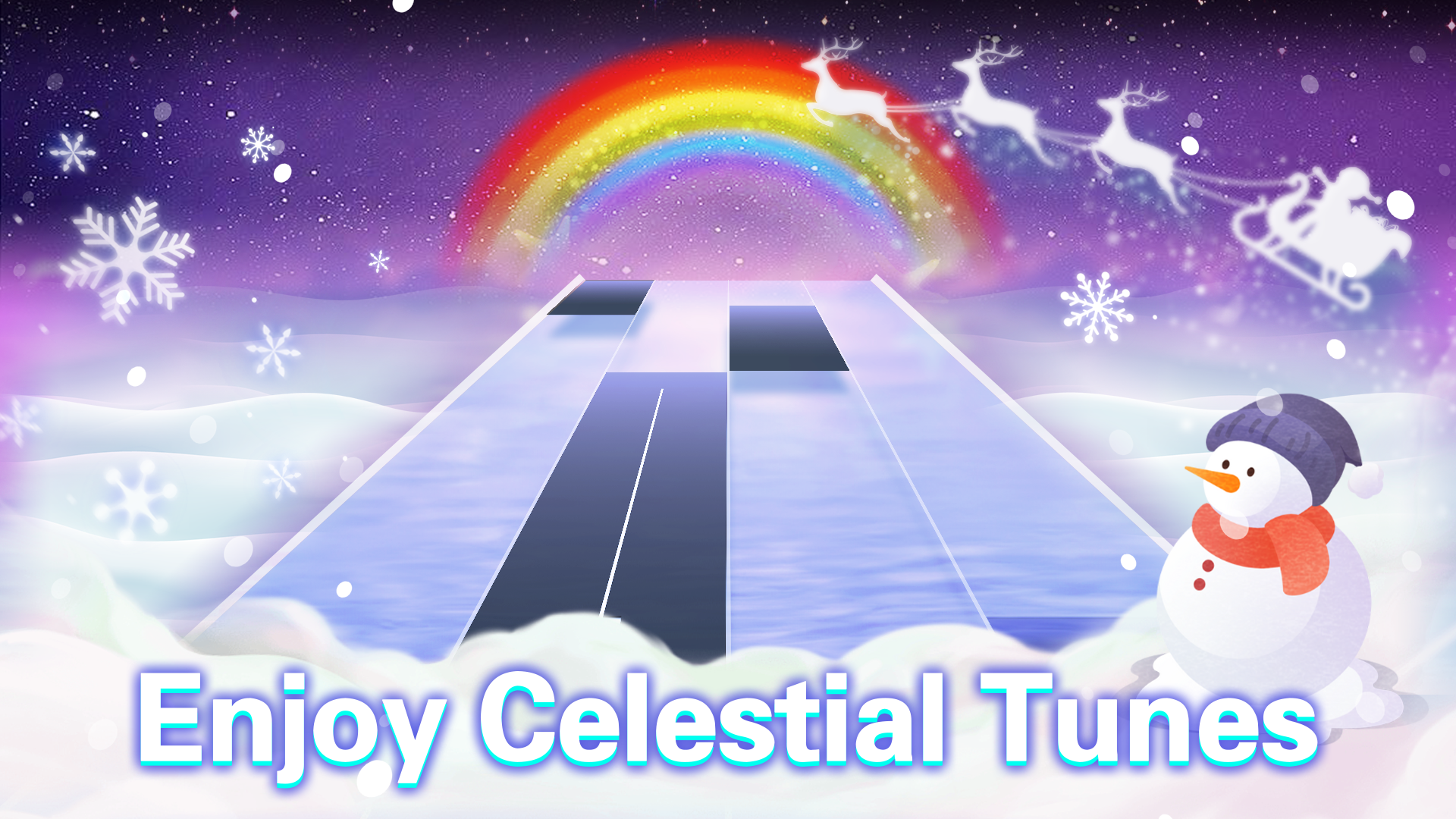 اسکرین شات 7 بازی Rainbow Piano: EDM Music Game