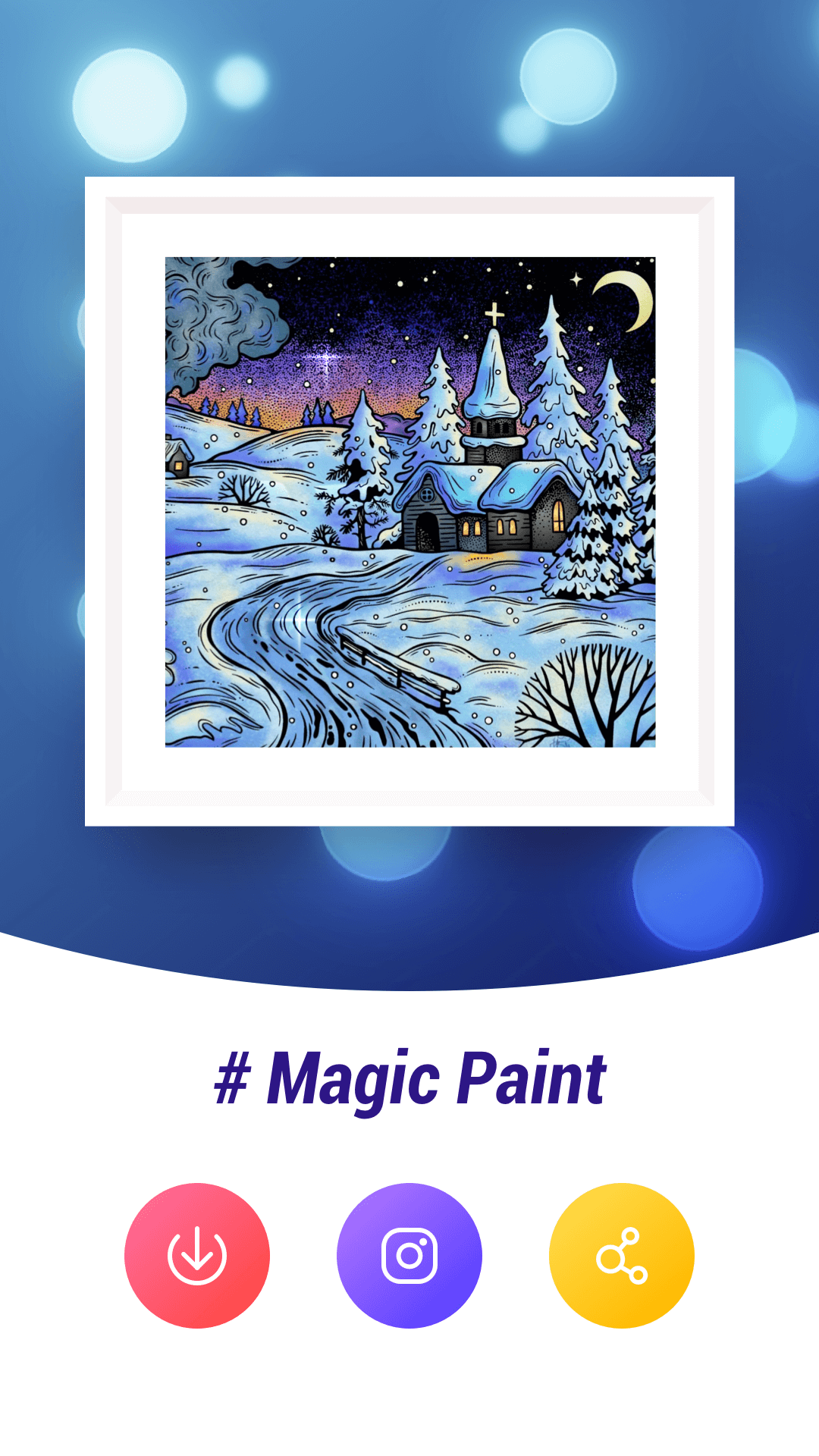 اسکرین شات 8 بازی Magic Paint: Color by number