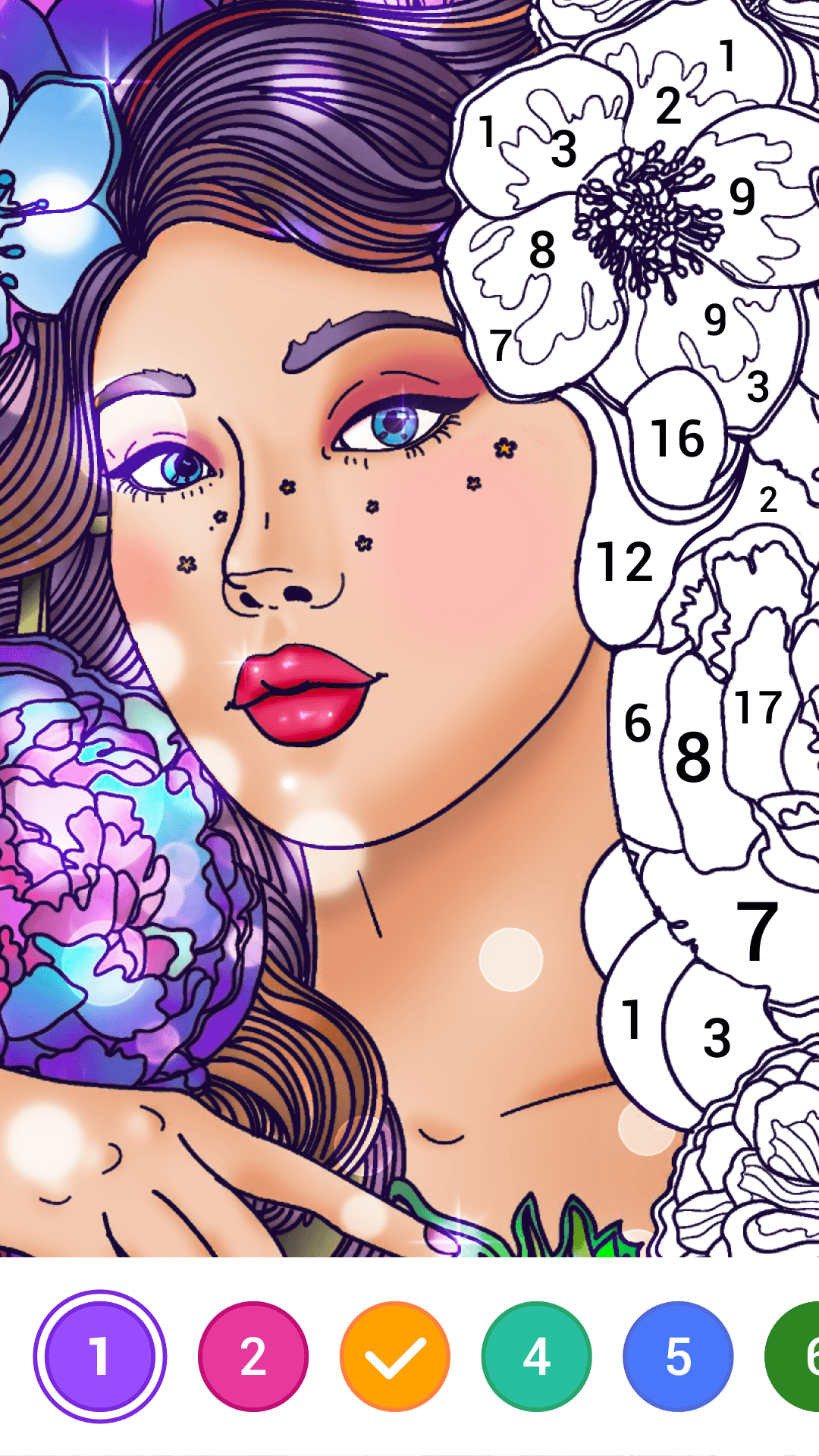 اسکرین شات 1 بازی Magic Paint: Color by number