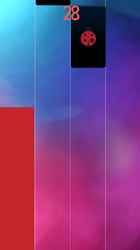 اسکرین شات 4 بازی Piano Noir Ladybug Tiles 2
